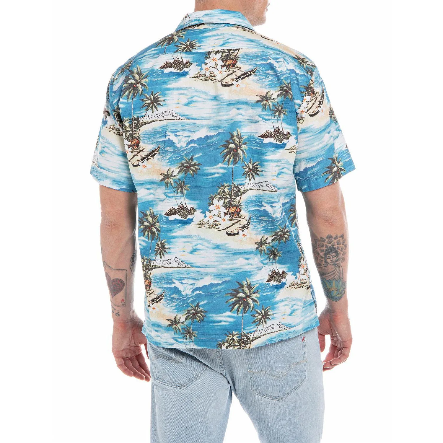 HAWAIAN PRINT S/S