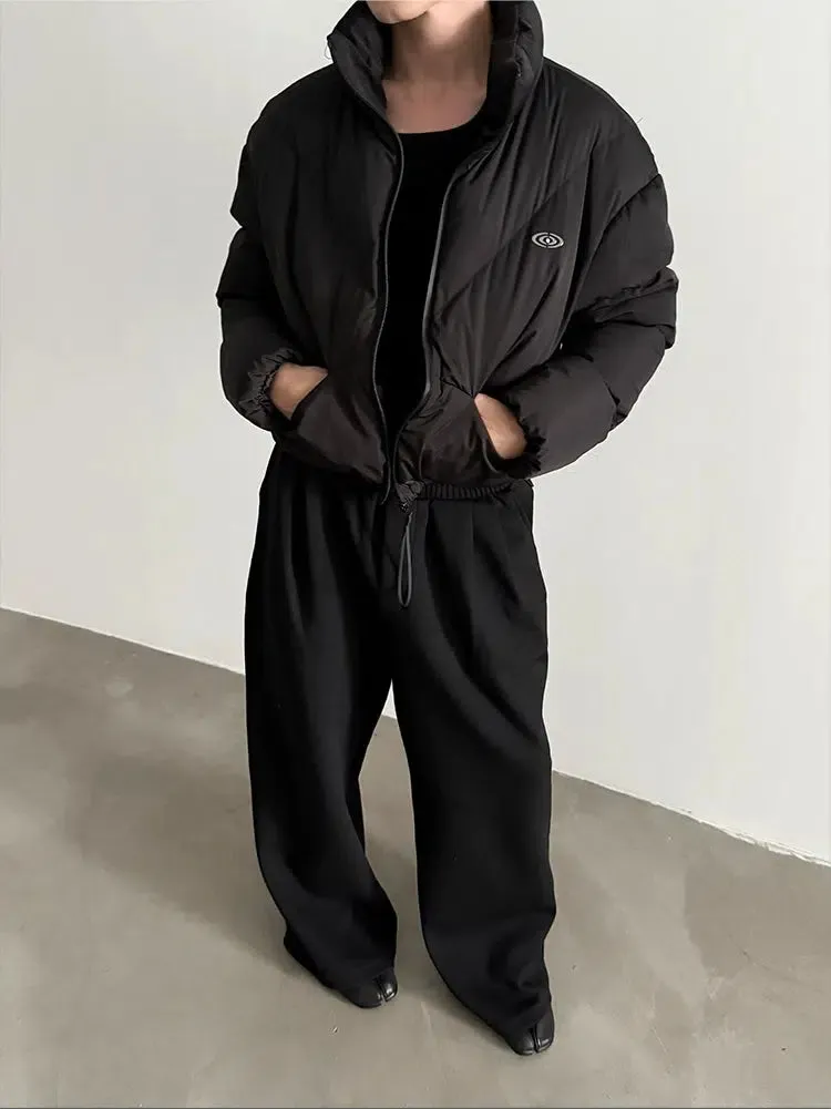 High Collar Puffer Down Jacket