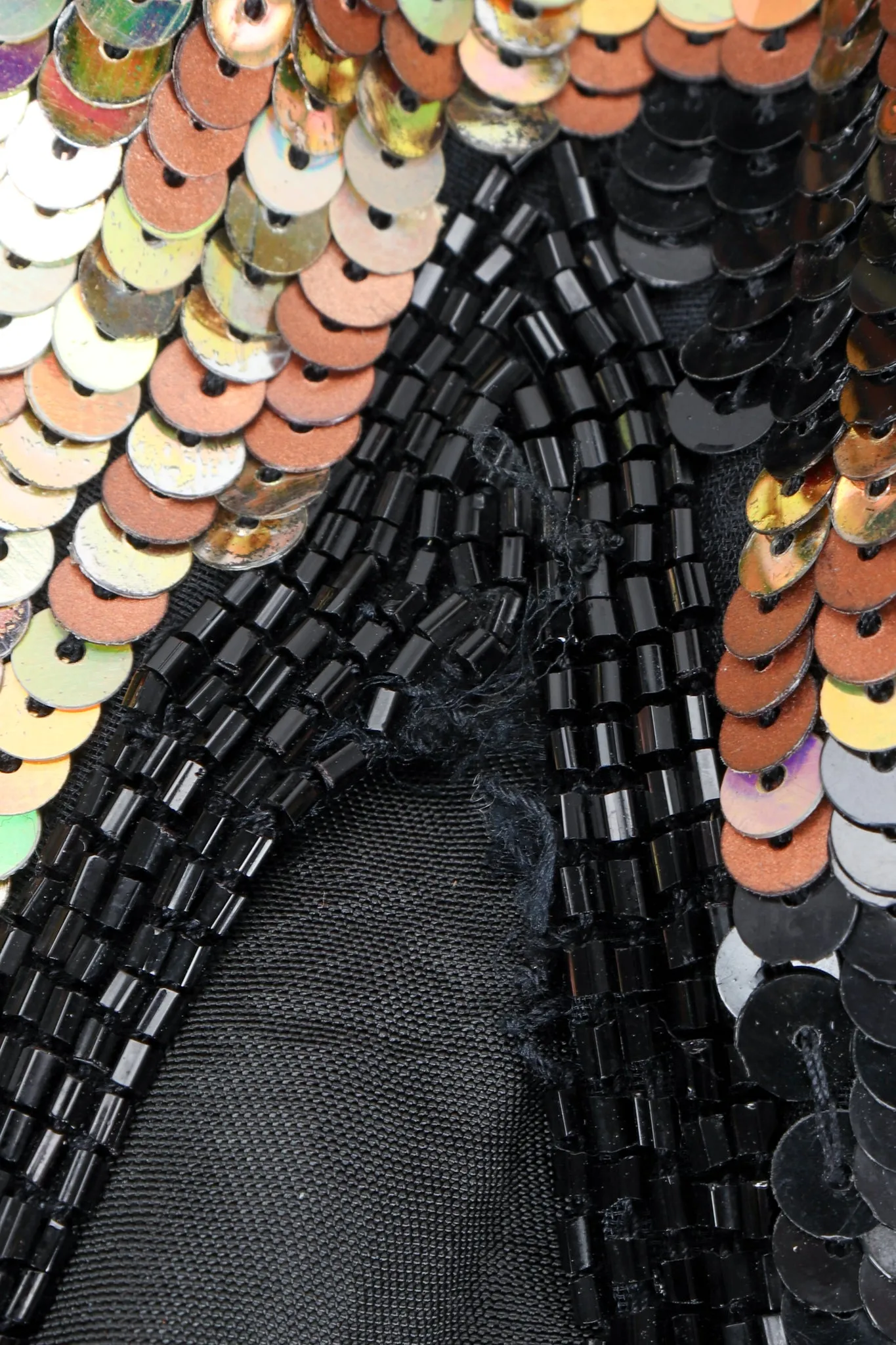 Holographic Sequin Sheath Dress