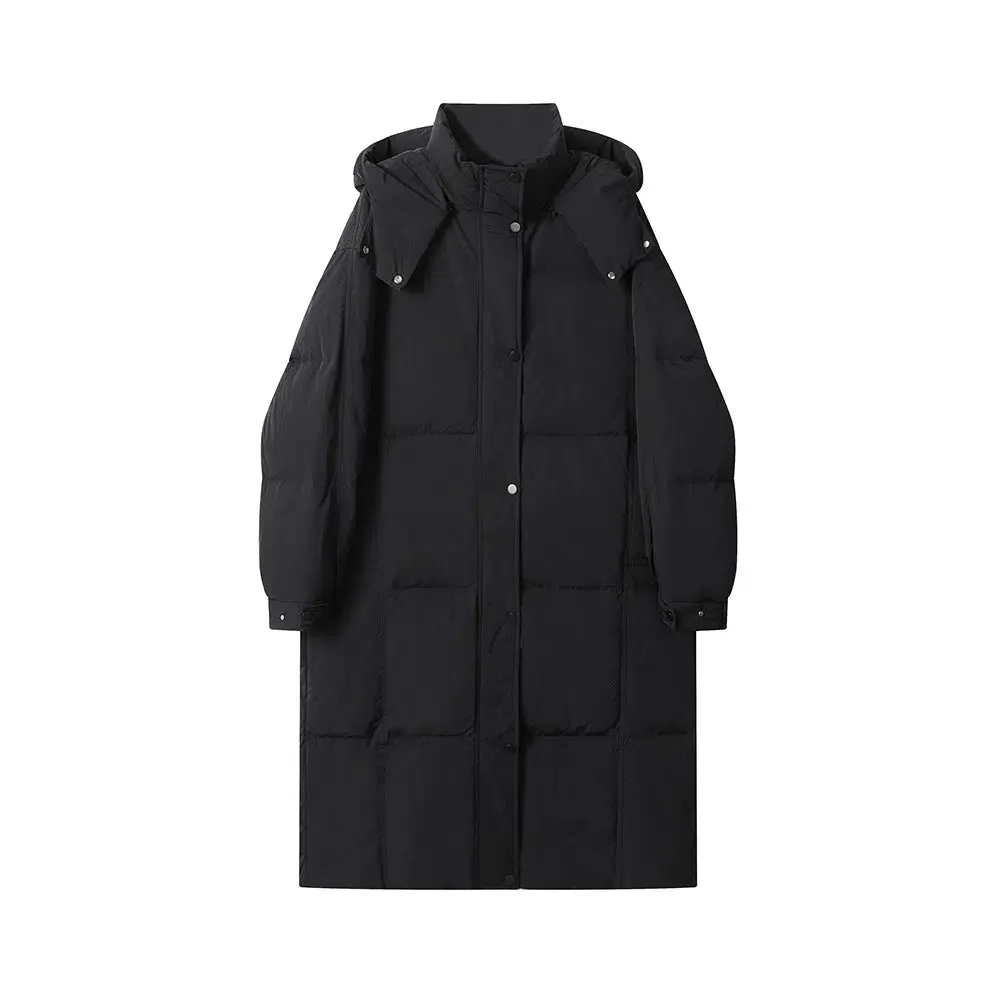 Hooded Long Down Jacket