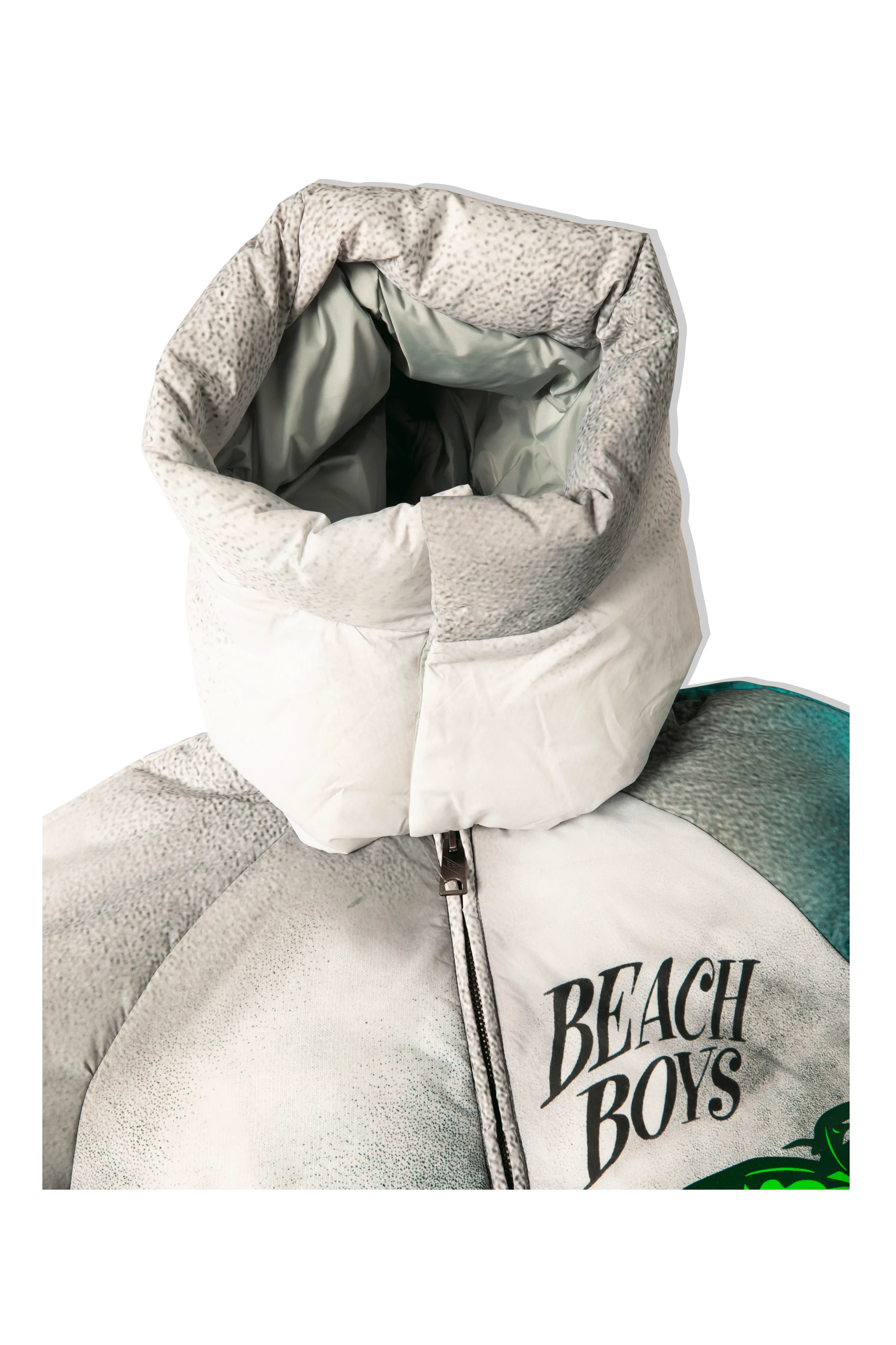 Hooded Puffer Jacket Woven