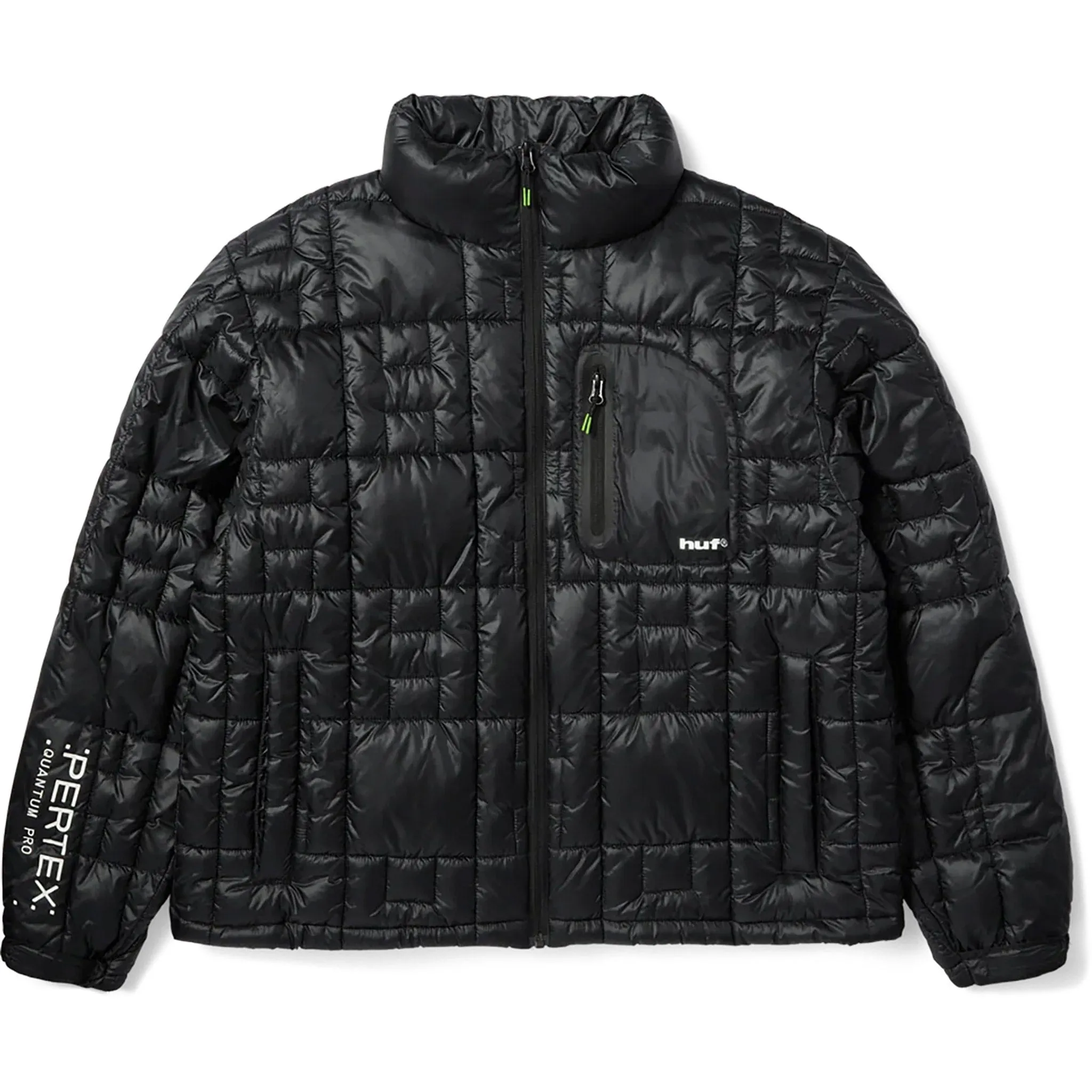 Huf Pertex Puffer Jacket Black