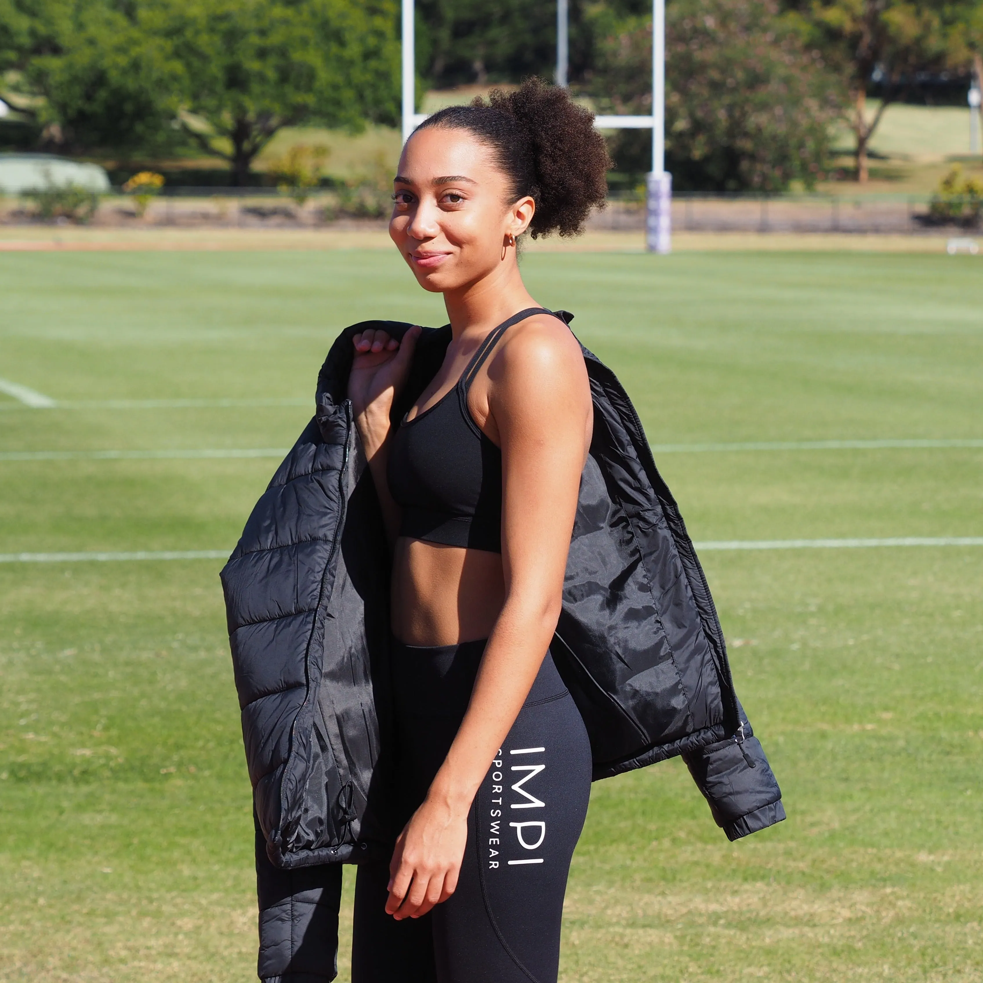 IMPI Puffer Jacket - Black