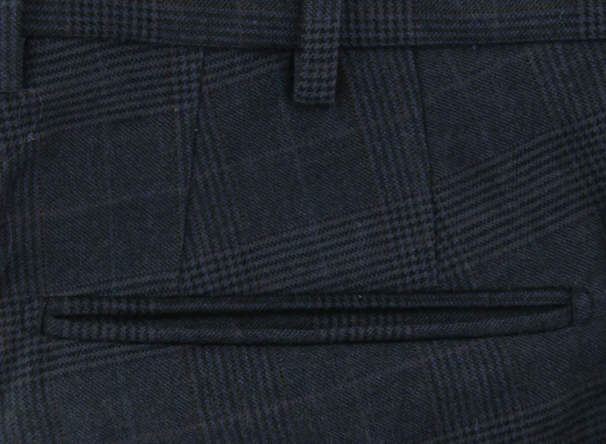 Incotex Charcoal Gray Pants