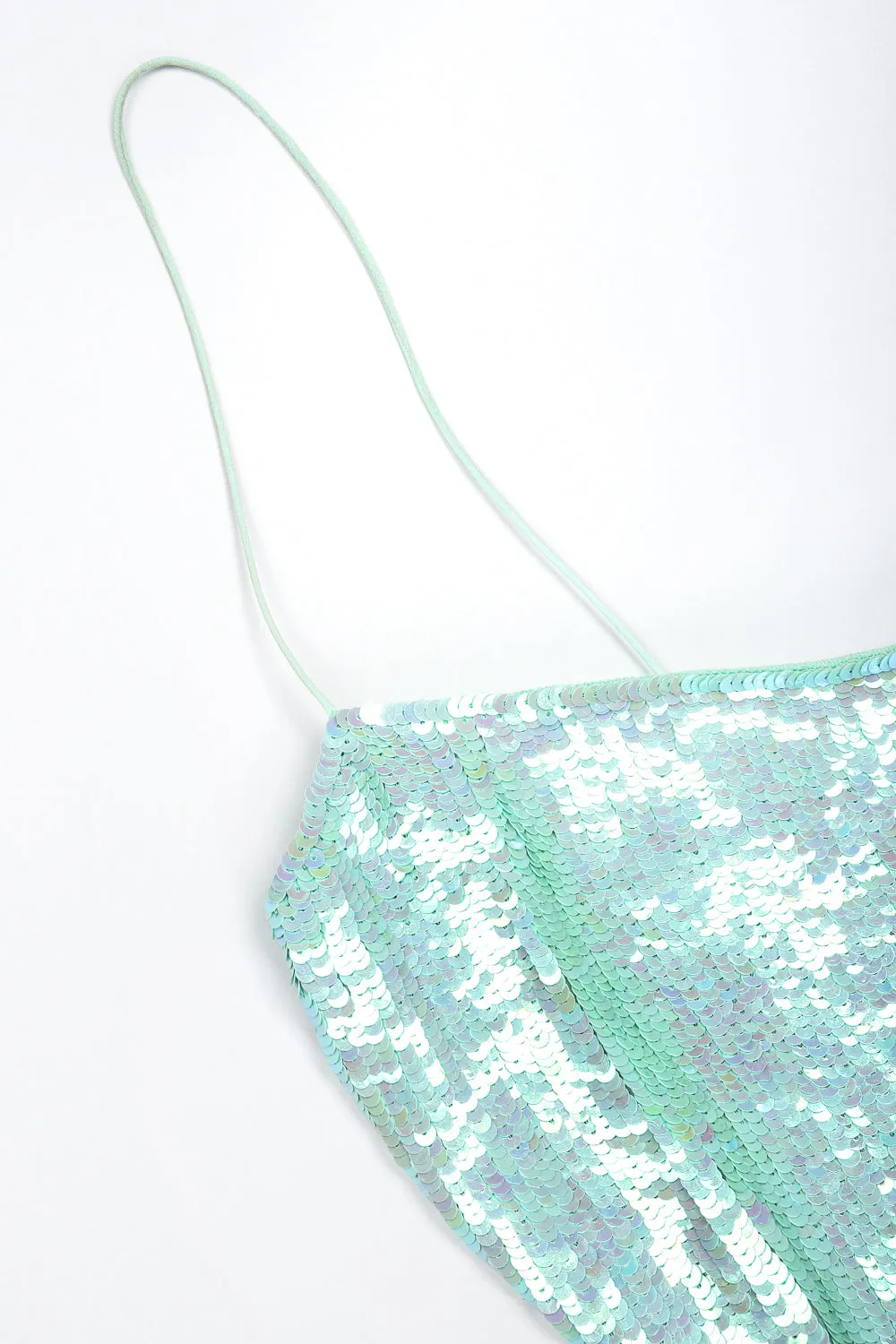 Iridescent Sequin Mermaid Gown