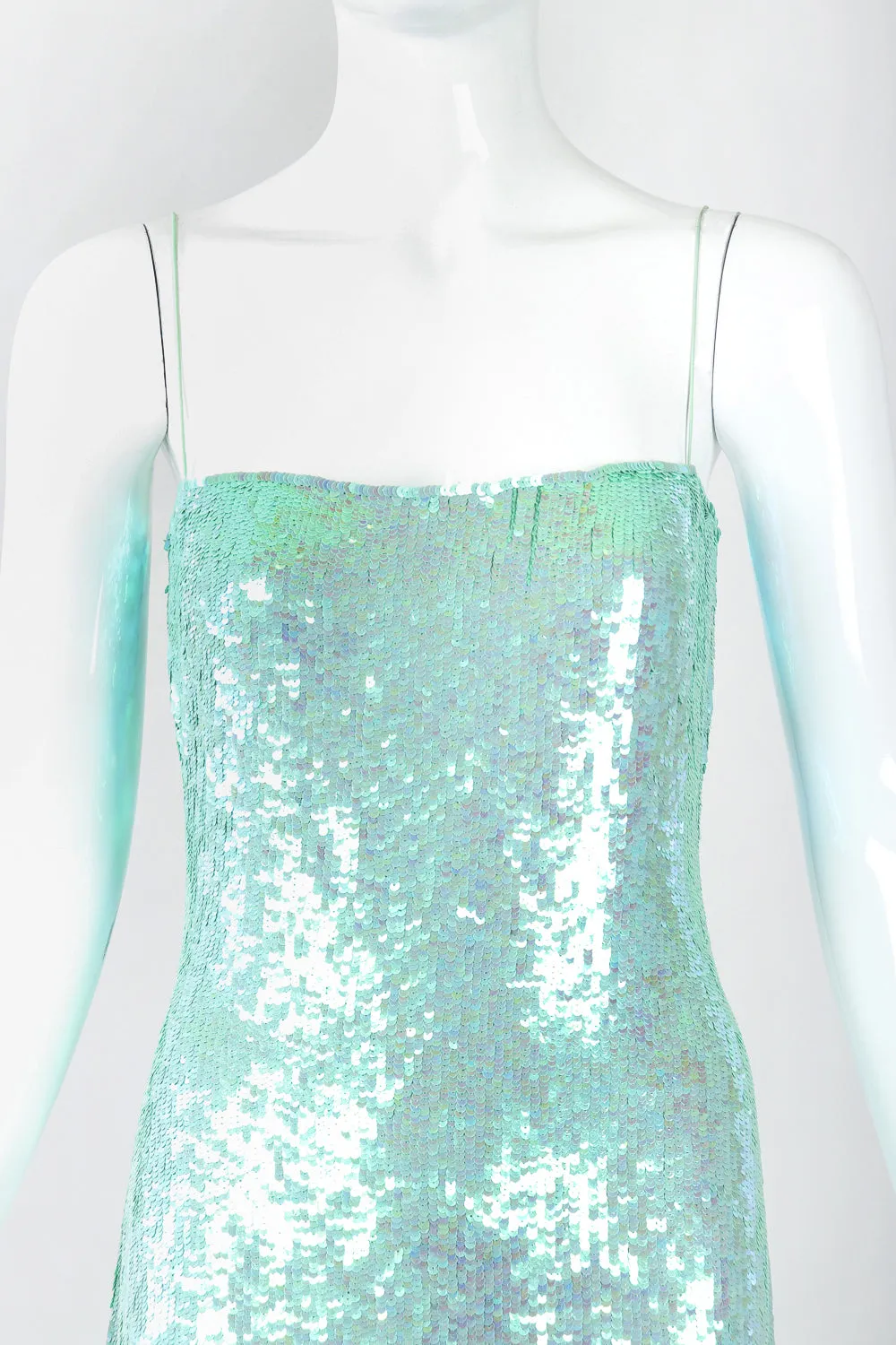Iridescent Sequin Mermaid Gown