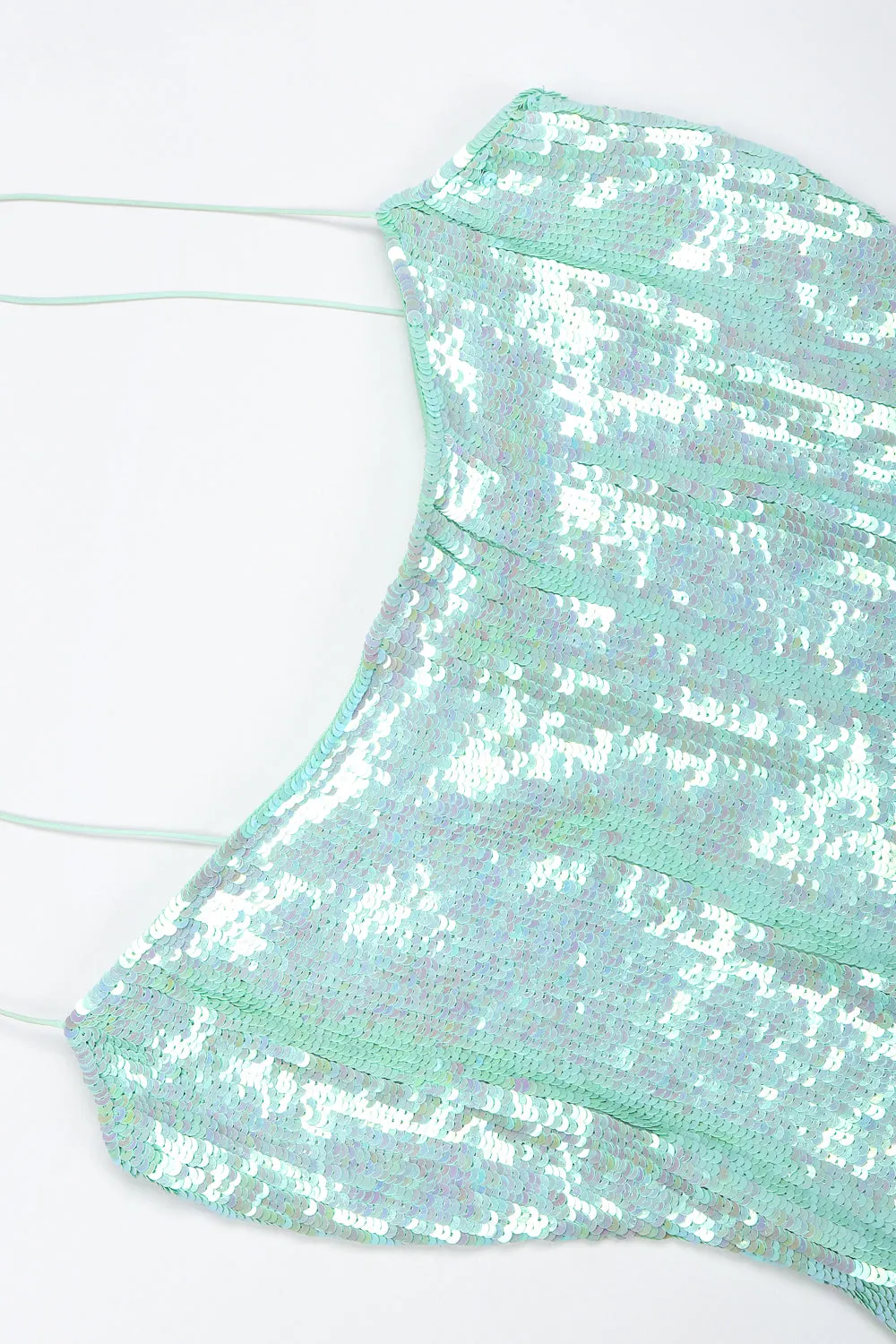 Iridescent Sequin Mermaid Gown