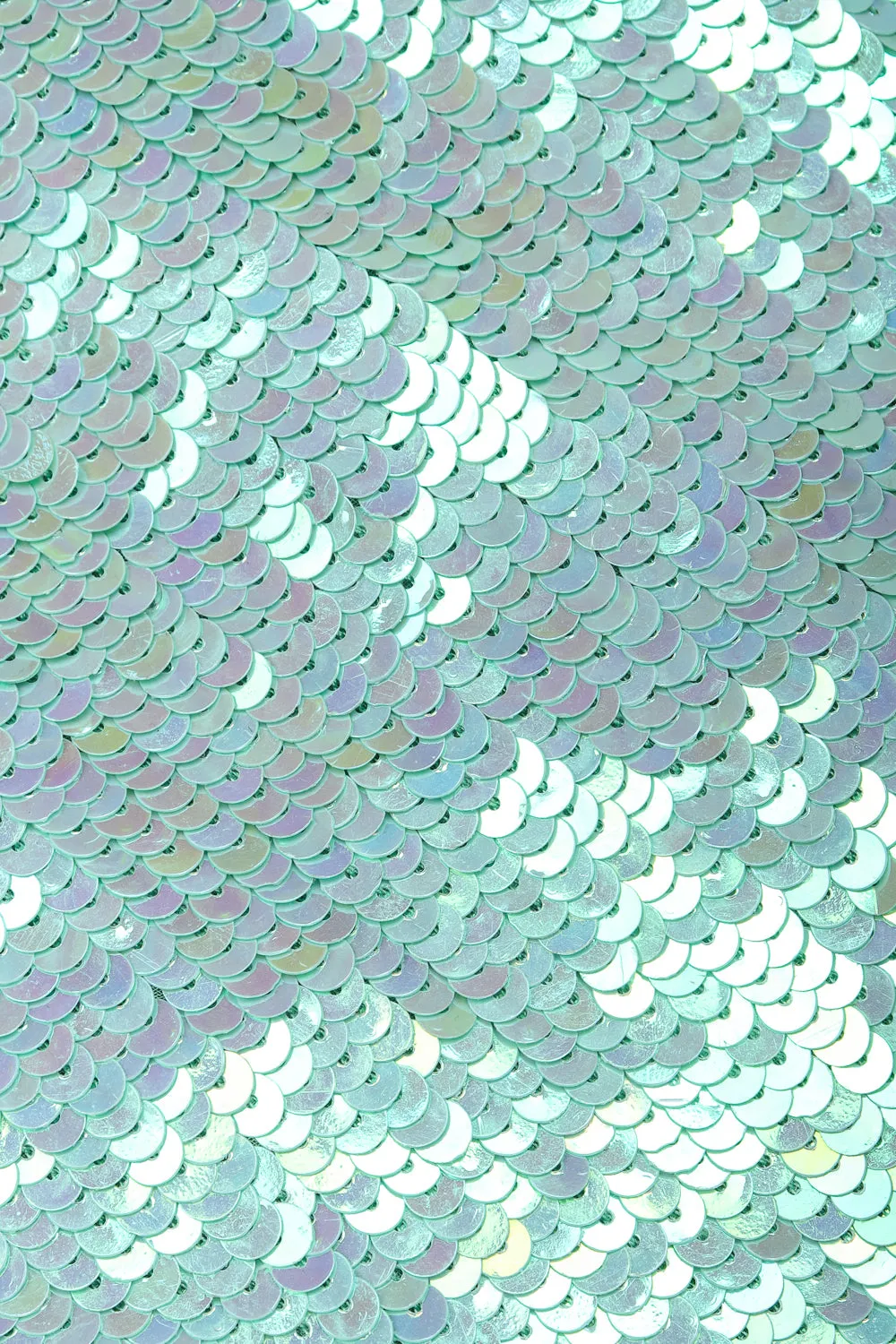 Iridescent Sequin Mermaid Gown