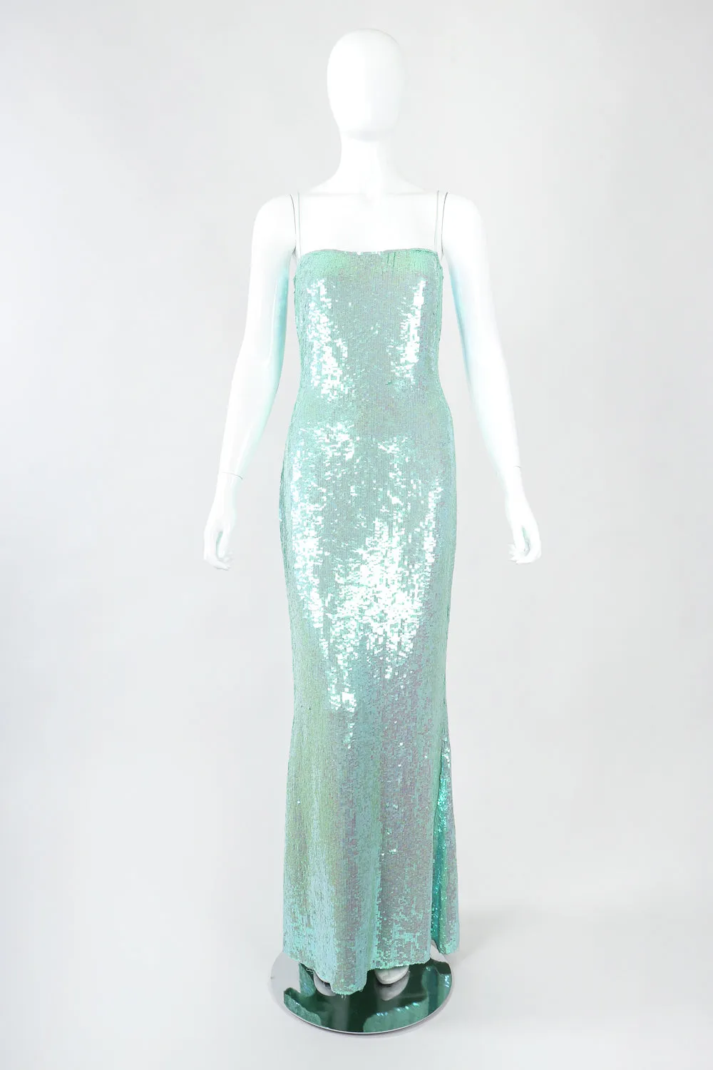 Iridescent Sequin Mermaid Gown