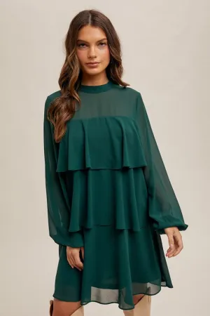 It's That Time of Year Tiered Dress