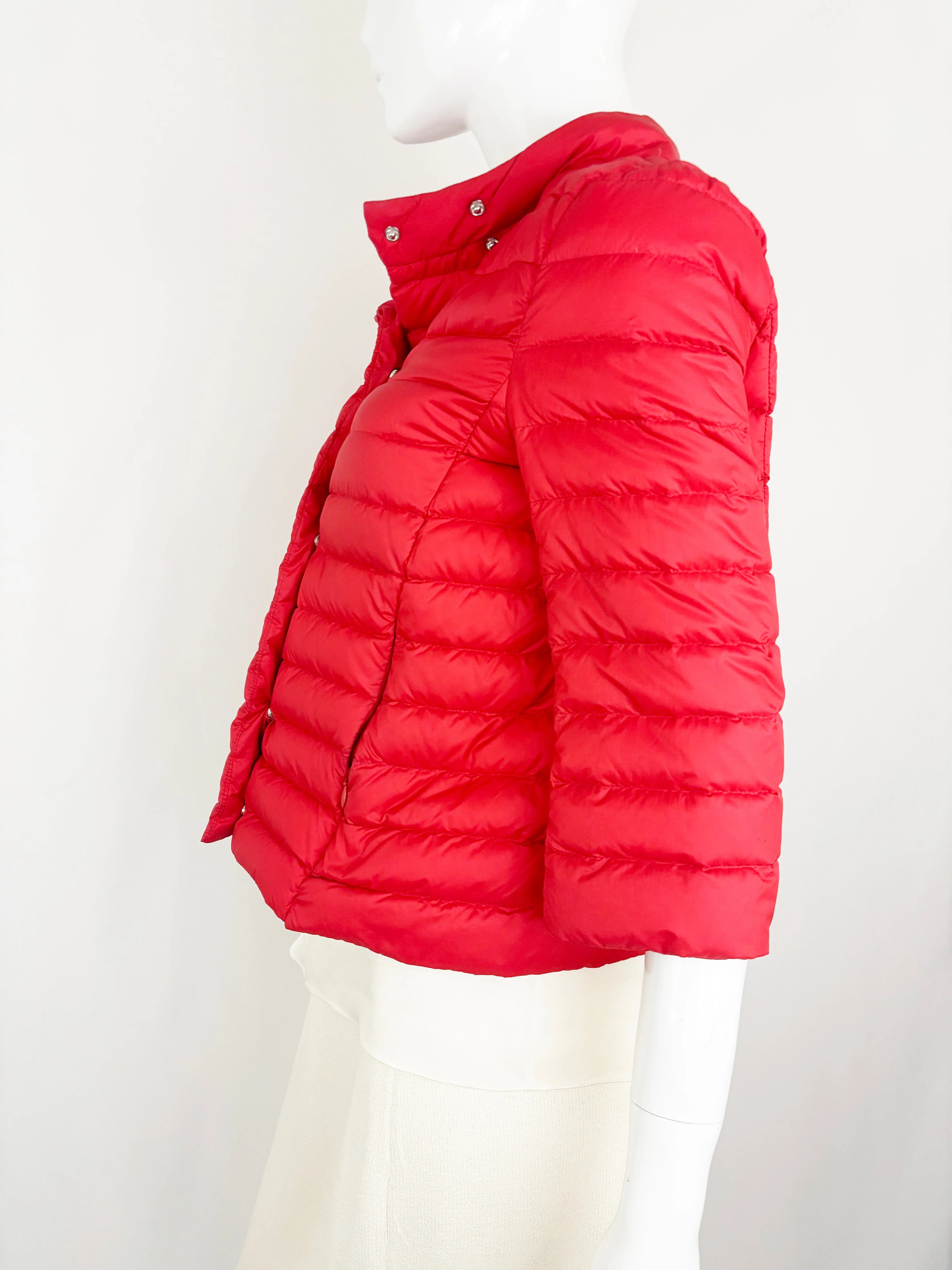 J. McLaughlin 3/4 Sleeve Puffer Size XS