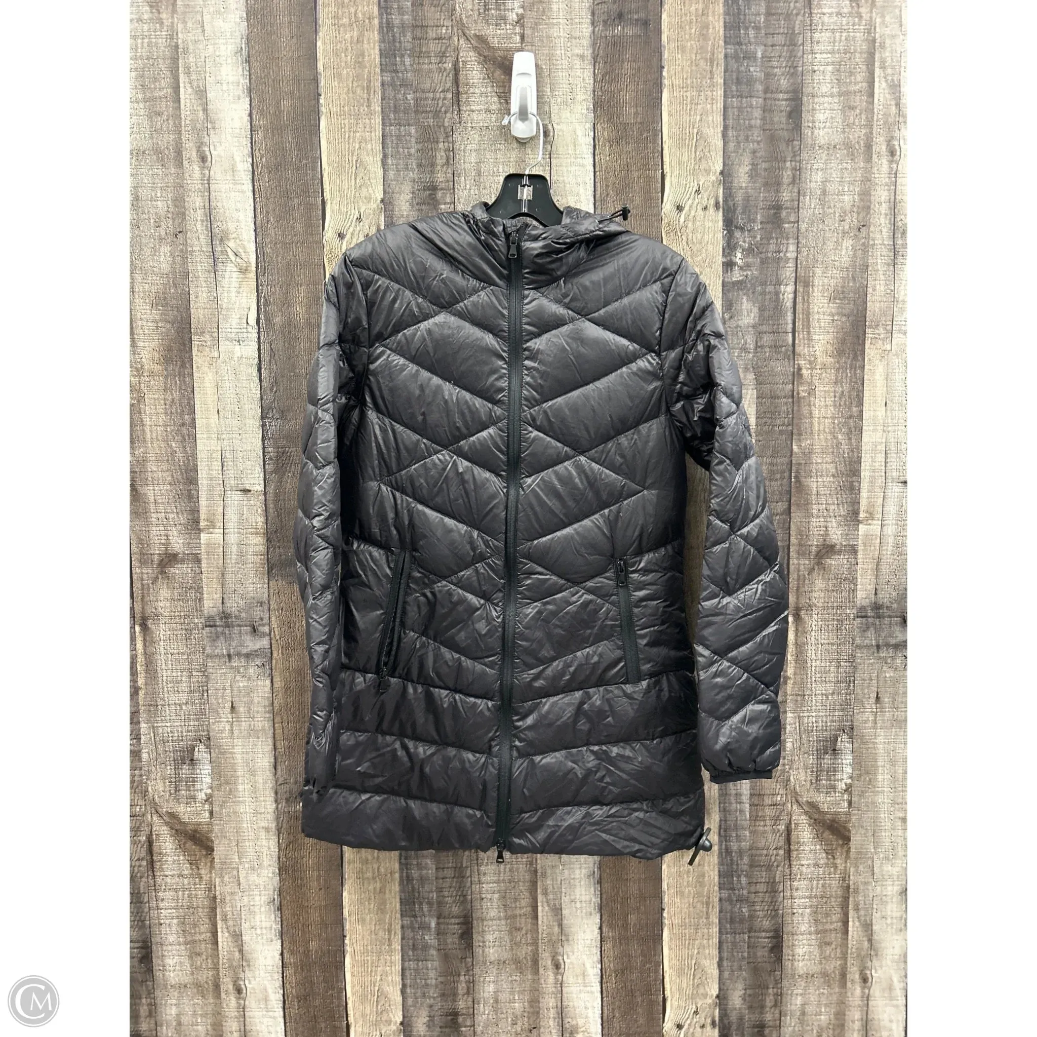 Jacket Puffer & Quilted By Cme In Black, Size: S