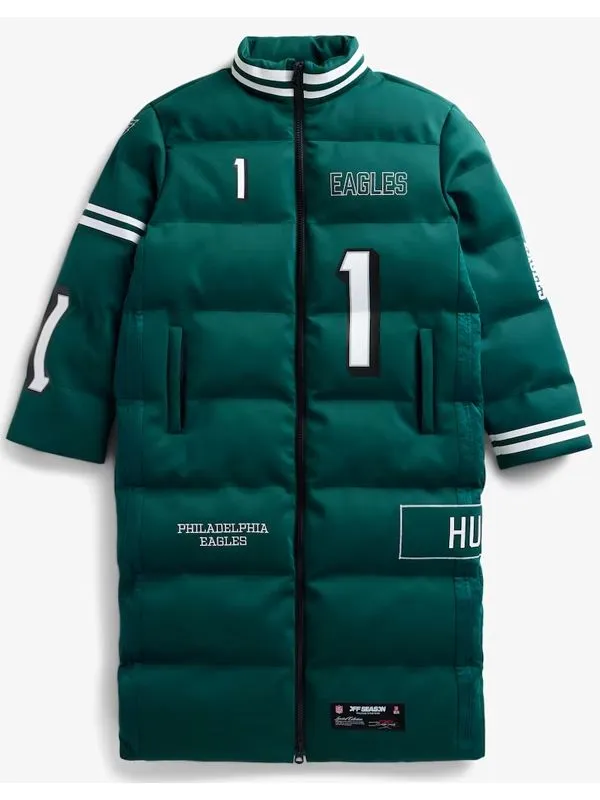 Jalen Hurts Philadelphia Eagles Off Season Player Puffer Coat