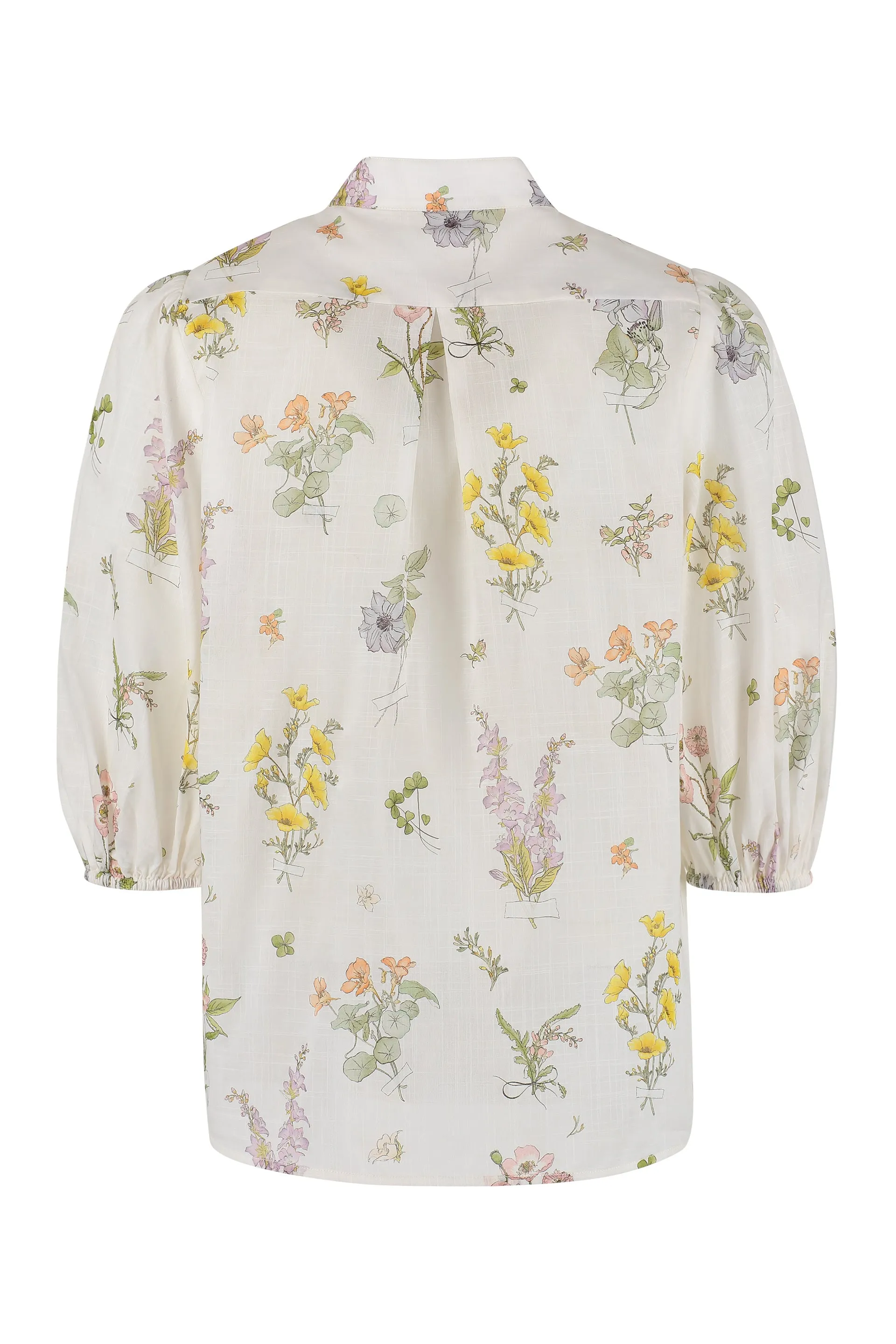 Jeannie Printed cotton shirt