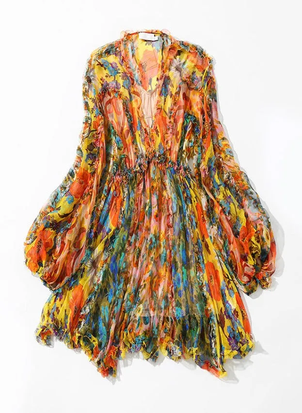 JENNIFER SILK DRESS
