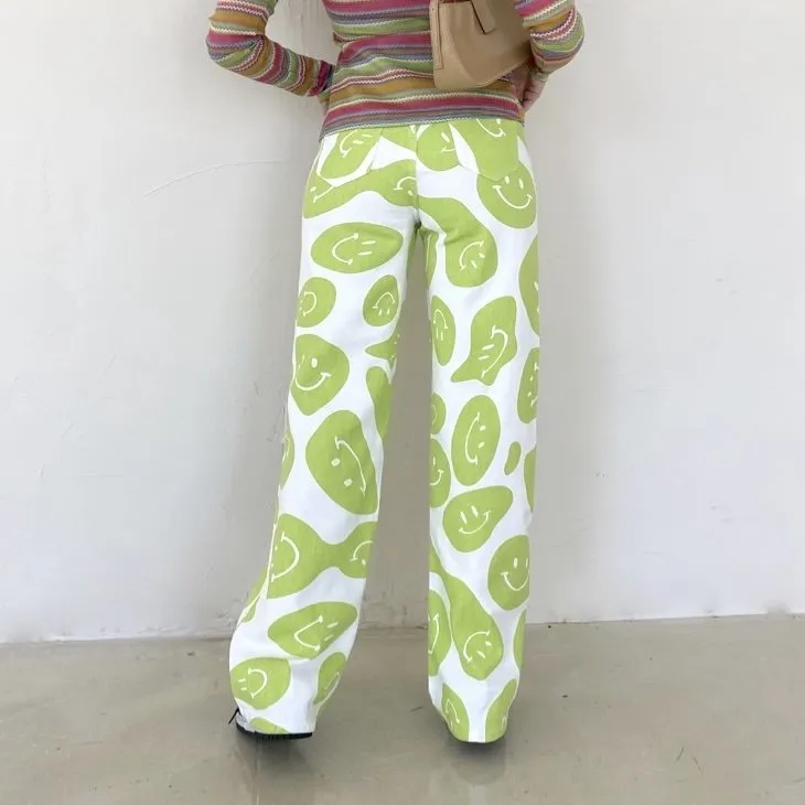 Jessie Green Wavy Smile Pants