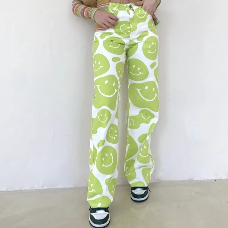 Jessie Green Wavy Smile Pants