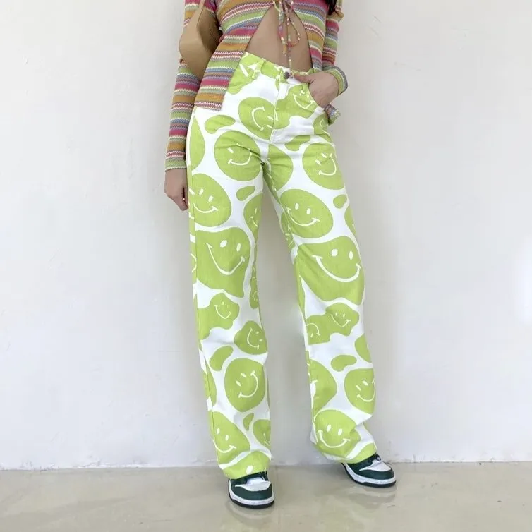 Jessie Green Wavy Smile Pants