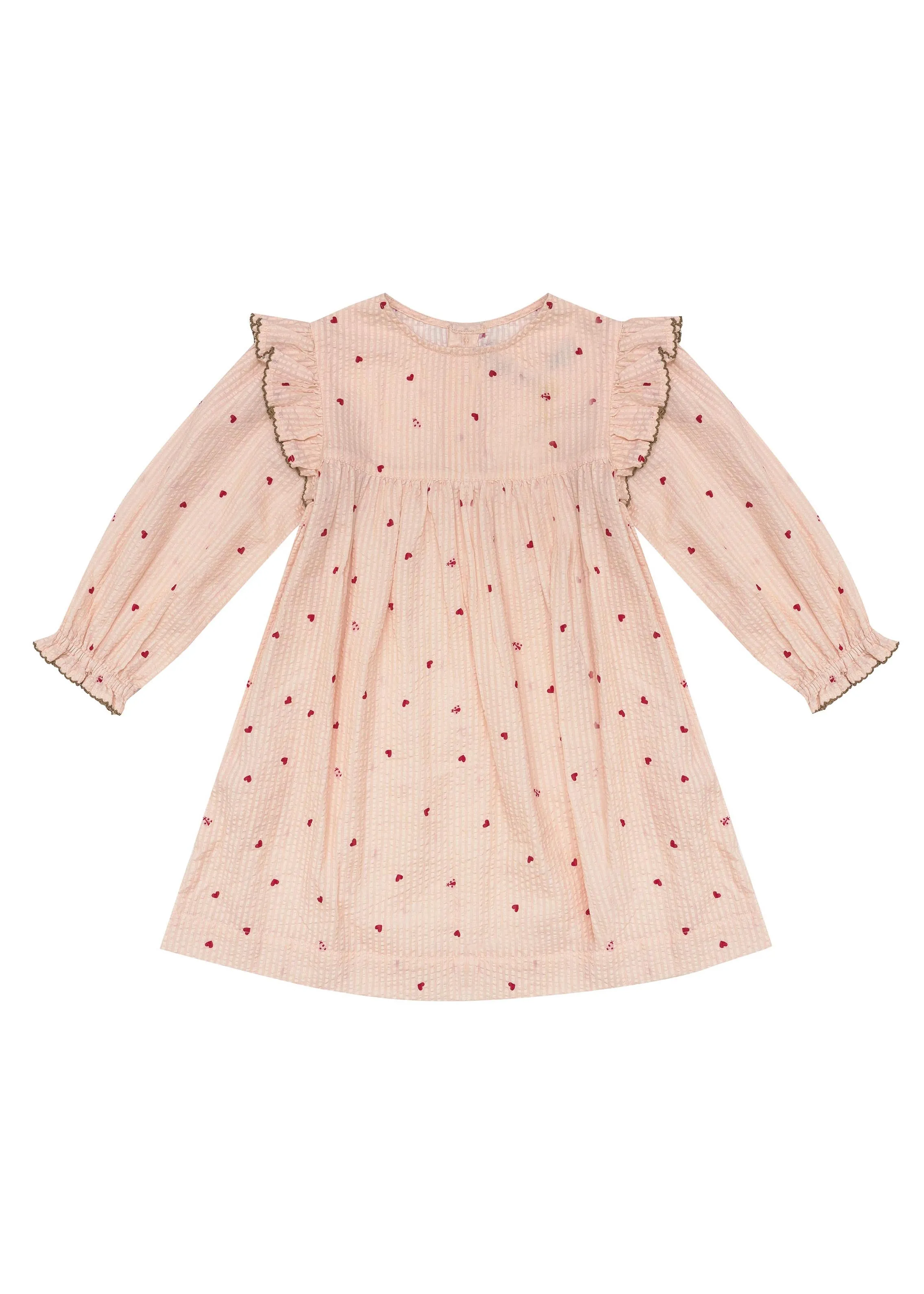 Juliet Dress-Piggy Pink Love Bug
