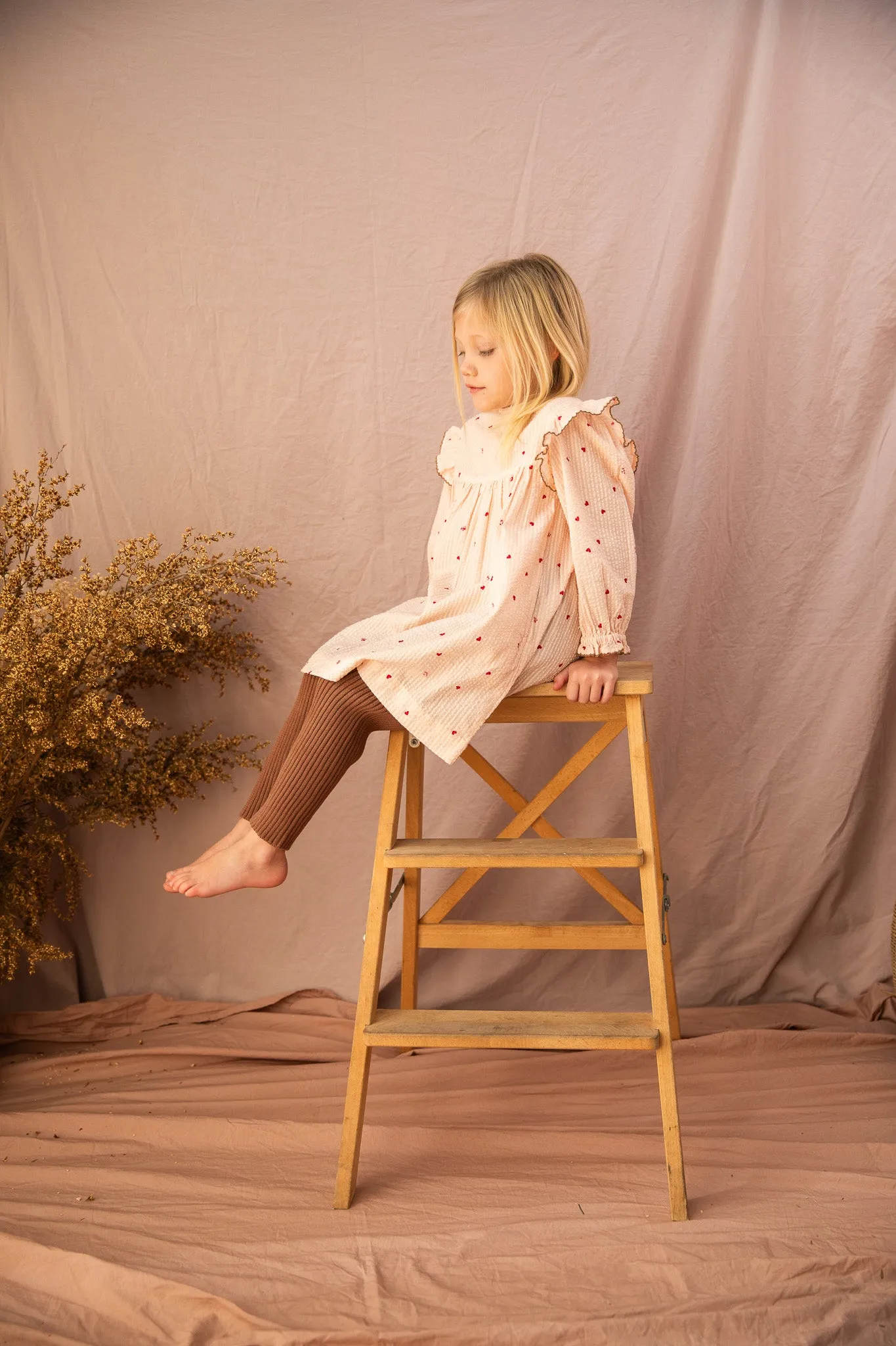 Juliet Dress-Piggy Pink Love Bug