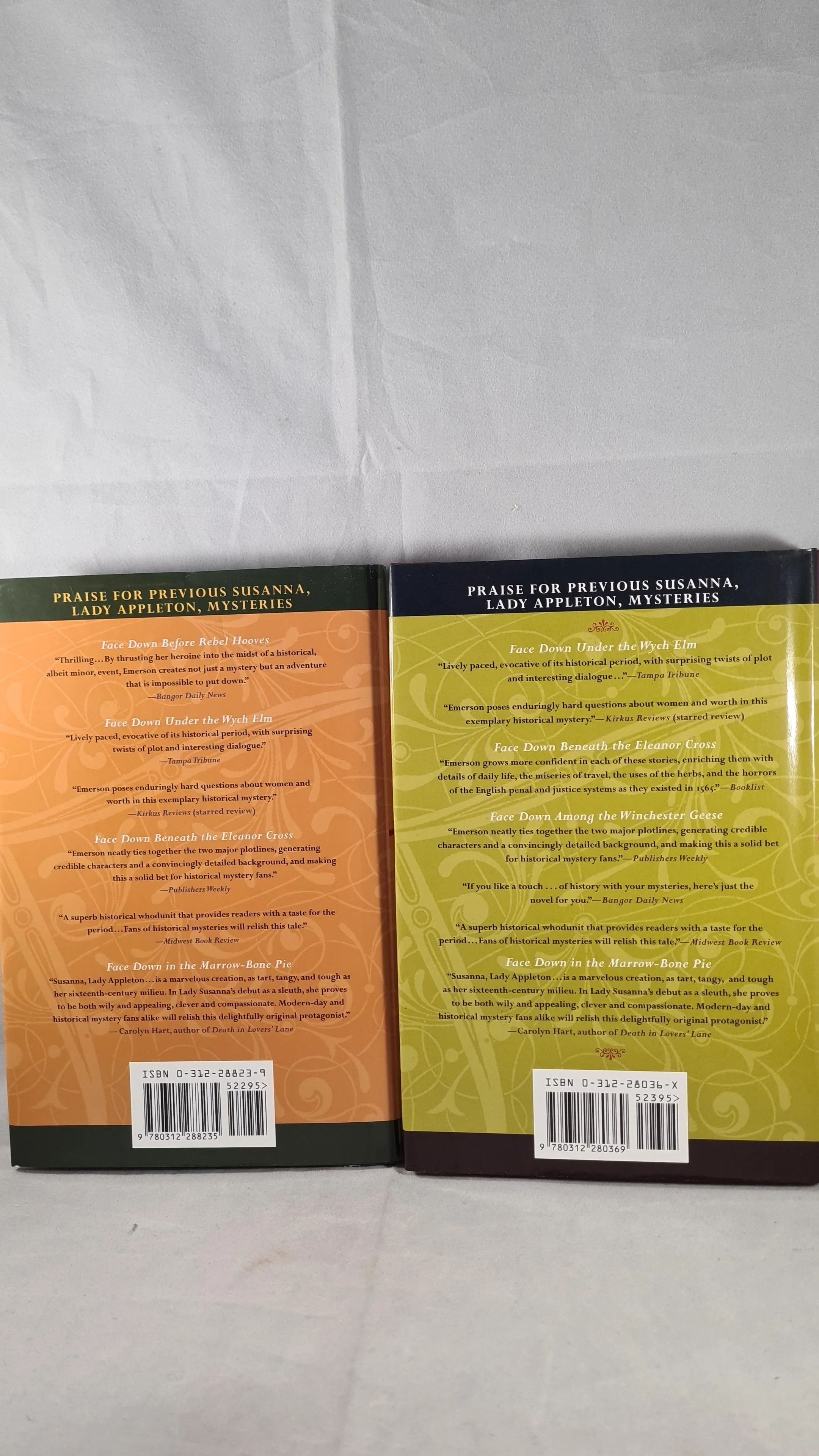 Kathy Lynn Emerson - Face Down Across The Western Sea, St Martin's, 2001, First Editions