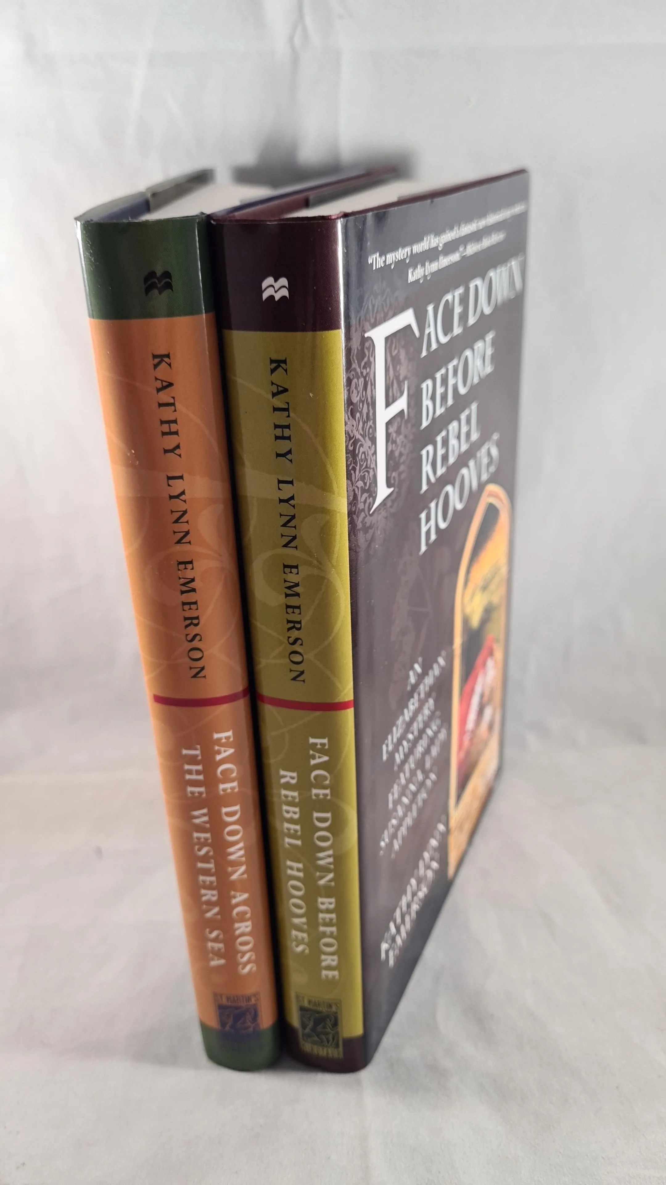 Kathy Lynn Emerson - Face Down Across The Western Sea, St Martin's, 2001, First Editions