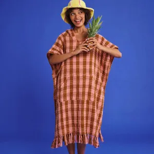 Kip&Co Adult Waffle Poncho | Toasted Marshmallow
