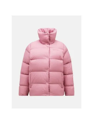 Kurtka puchowa Peak Performance W Down Puffer brązowy