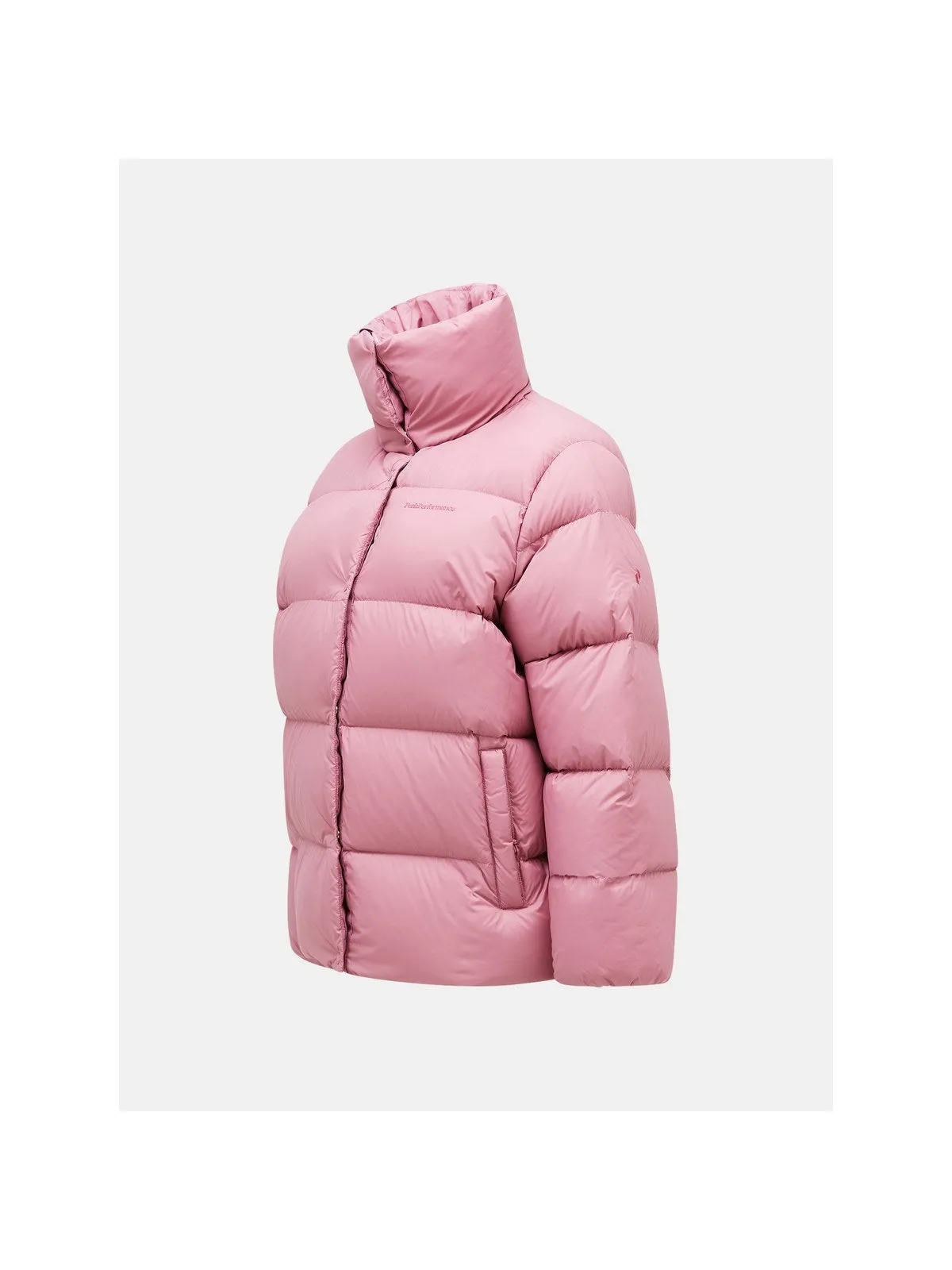 Kurtka puchowa Peak Performance W Down Puffer brązowy