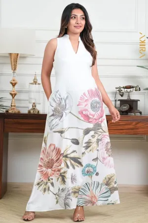 Labender Mist Dress | Kaftan, Bohemian Dress, Floral Dress, Boho Maxi Dress