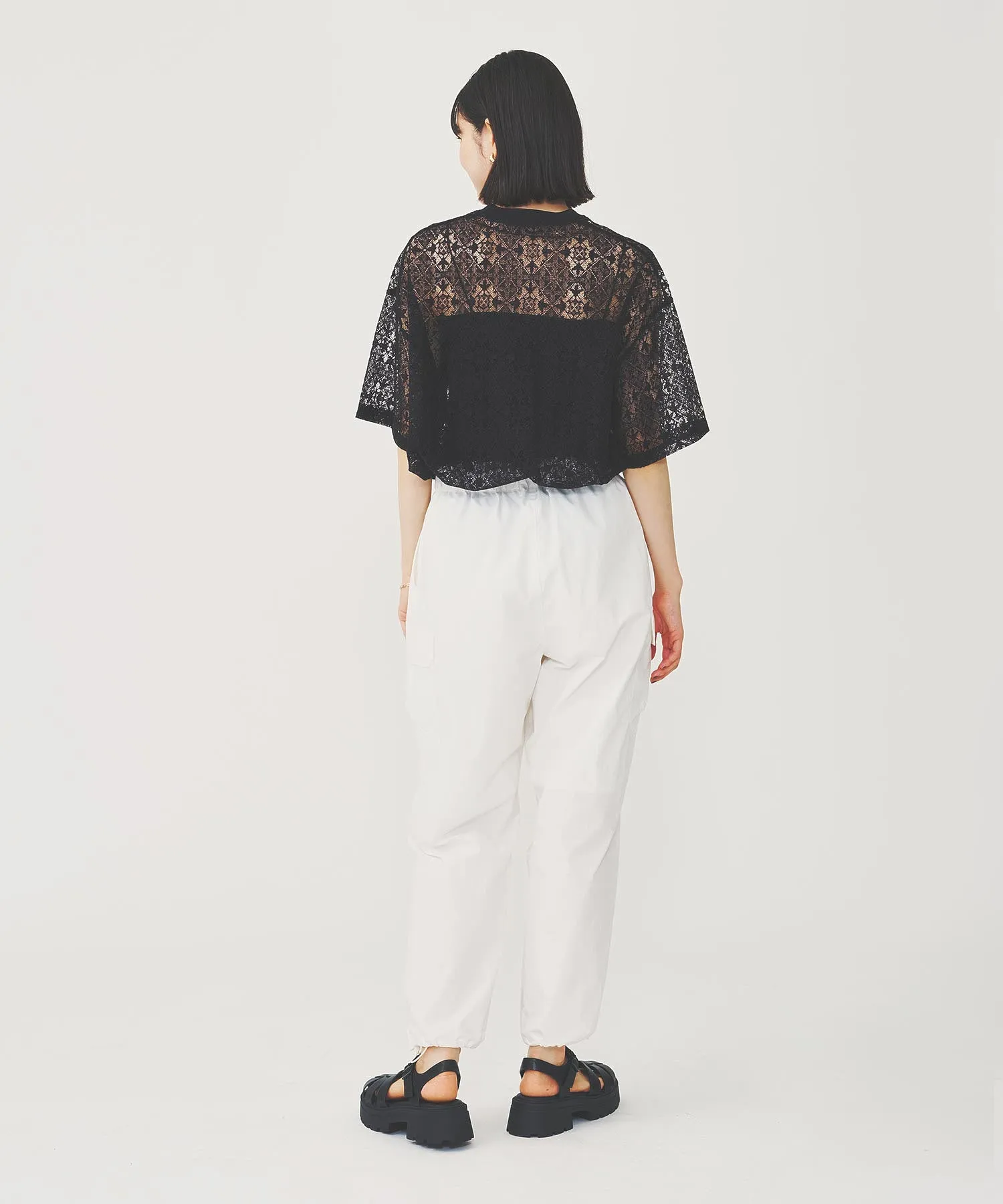 LACE S/S TOP