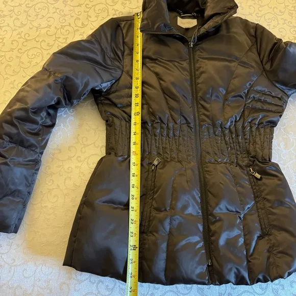 Laundry By Shelli Segal Brown Down Puffer Coat