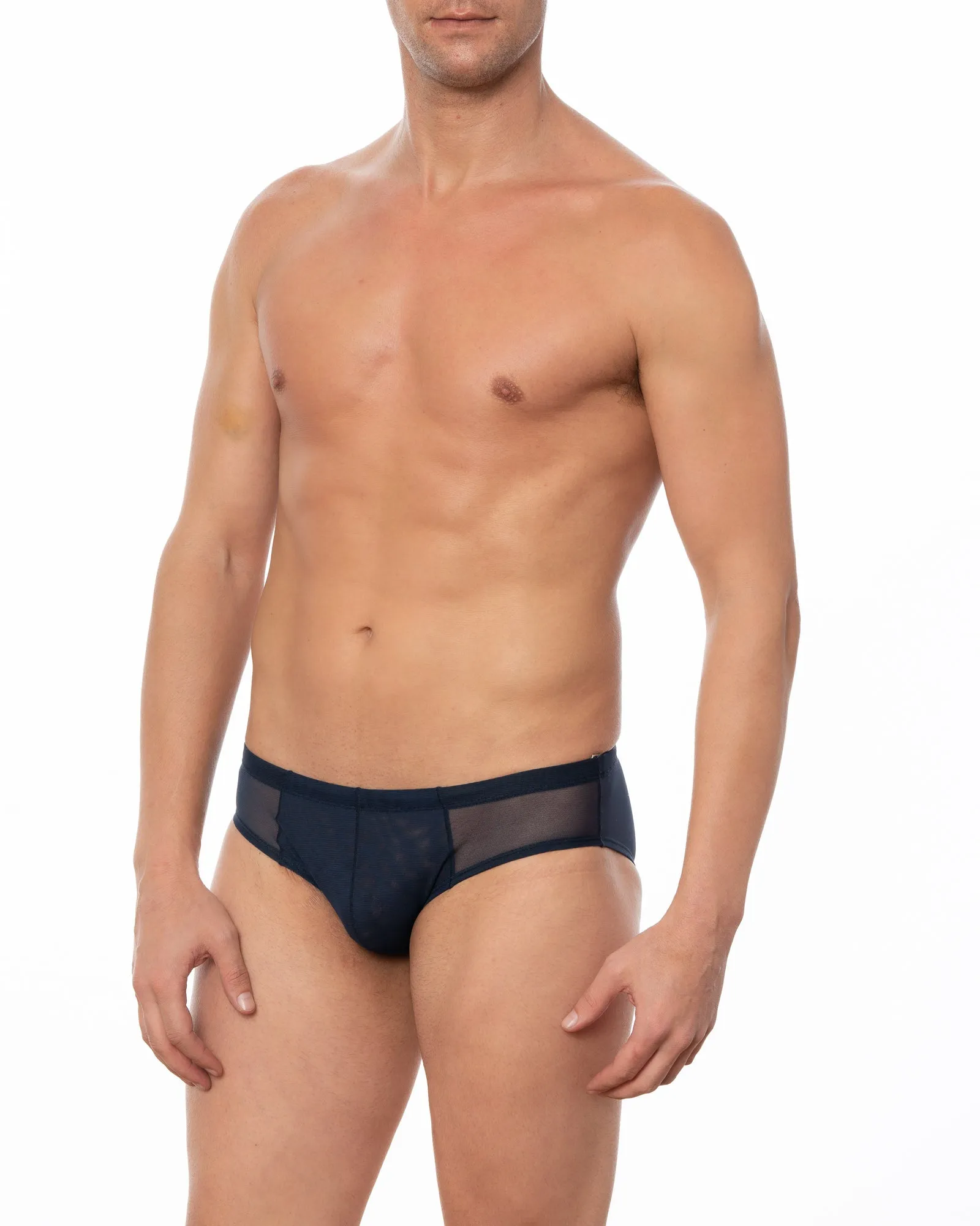Lemon Yellow - JASPER Sheer Mesh Bikini Brief