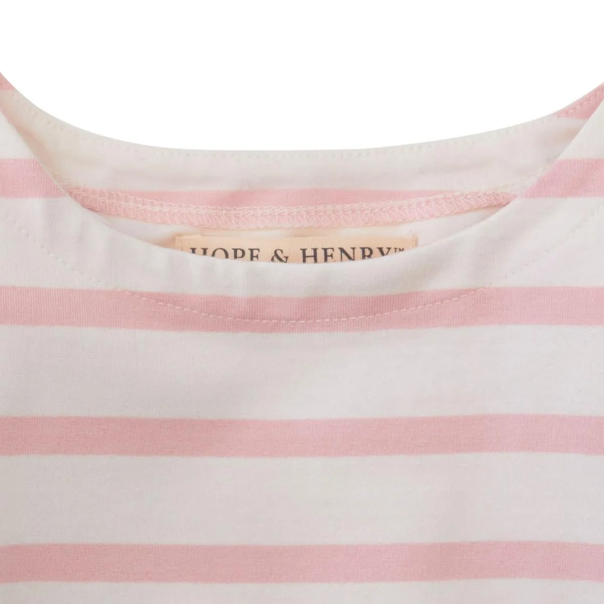 Lightweight Blocked Skater Dress - Light Pink