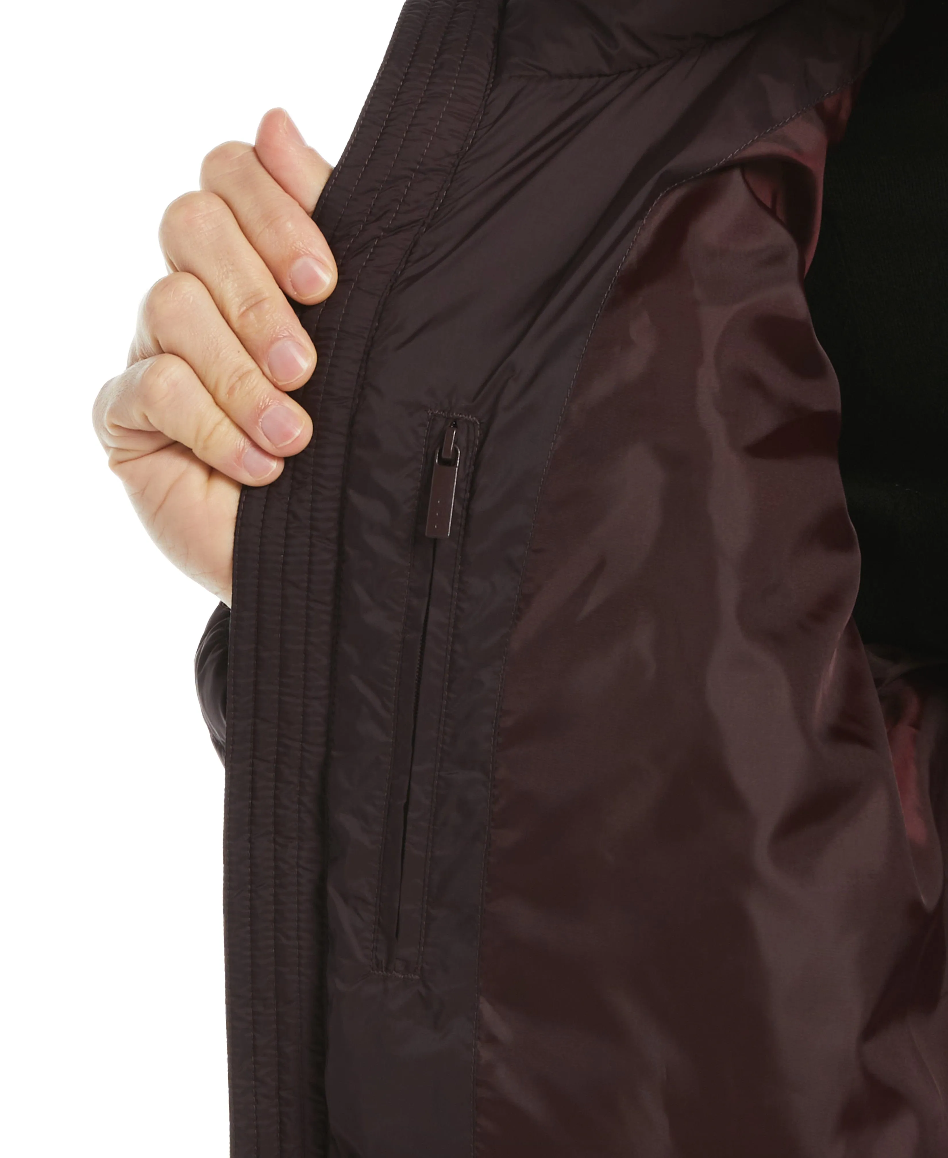 Lightweight Hooded Puffer Jacket