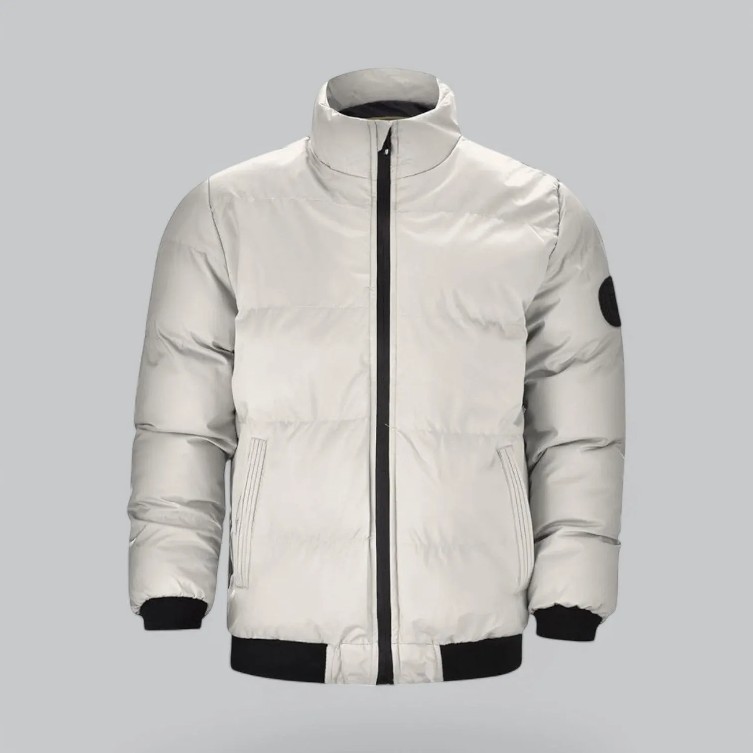 Lightweight Puffer Jacket for Men | Mock Bomber Style, Insulated, Water-Resistant & Comfortable Fit