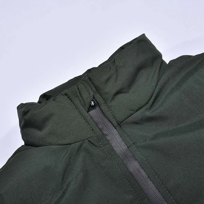 Lightweight Puffer Jacket for Men | Mock Bomber Style, Insulated, Water-Resistant & Comfortable Fit