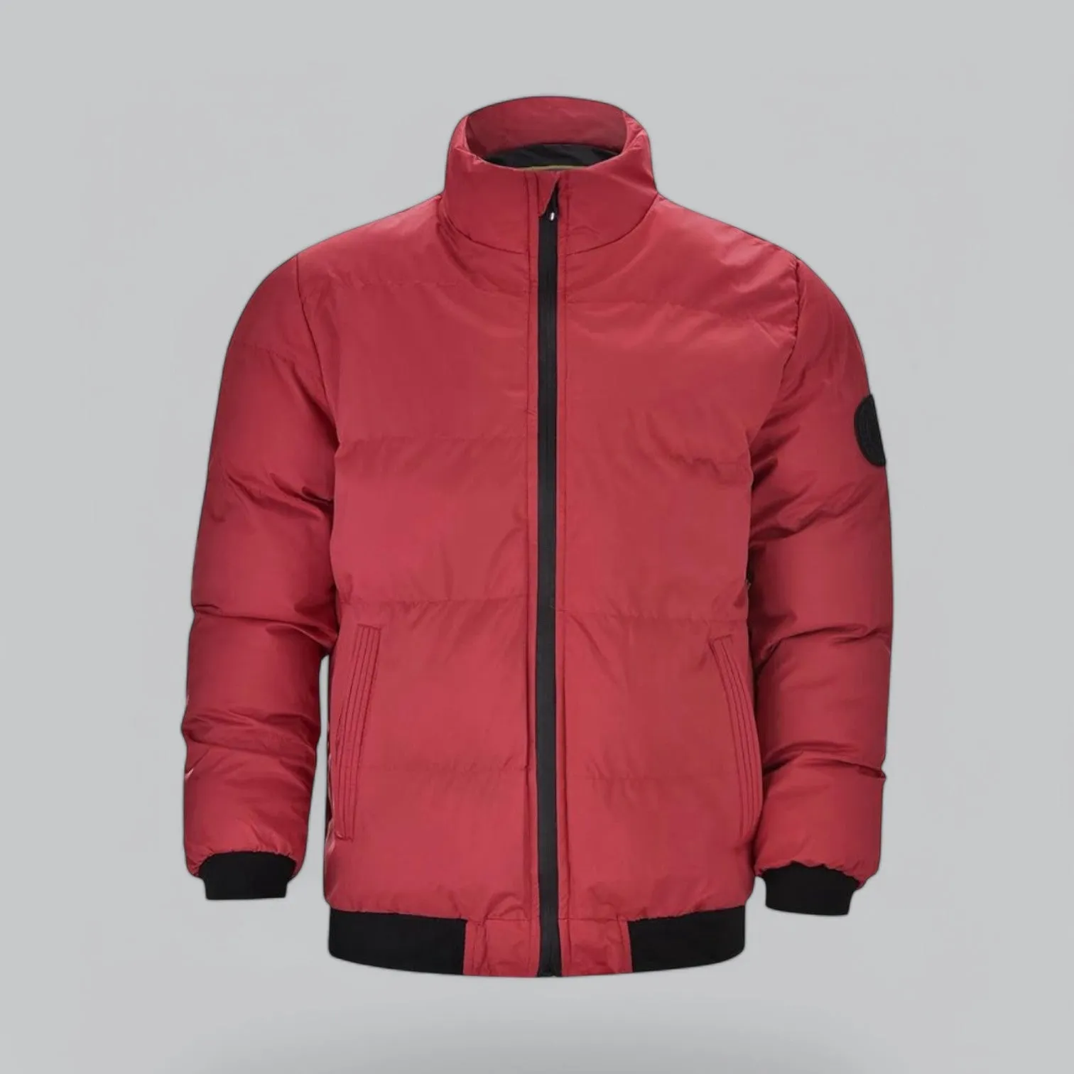 Lightweight Puffer Jacket for Men | Mock Bomber Style, Insulated, Water-Resistant & Comfortable Fit