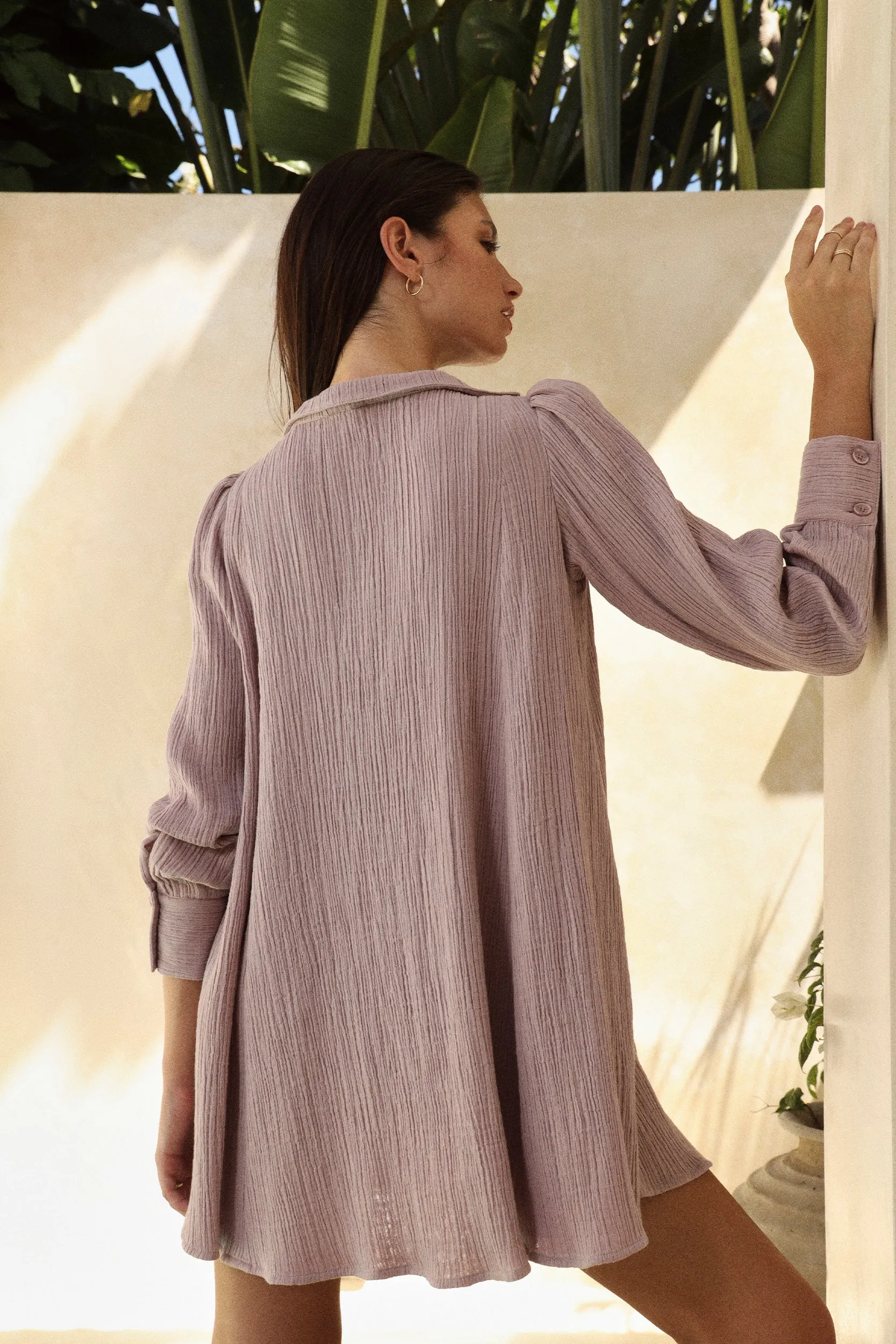 Lisbon Dress (Lavender Mist)