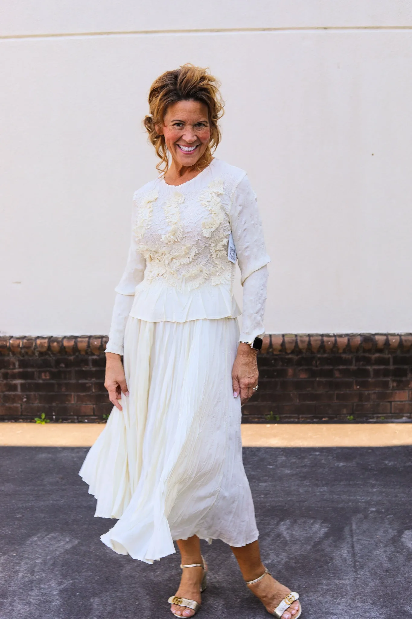 Little Silky Pleated Set