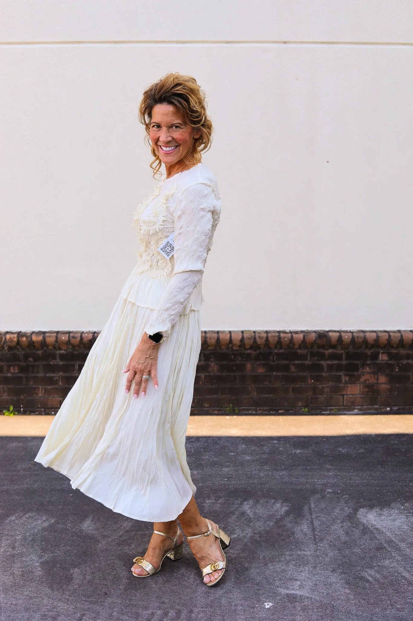 Little Silky Pleated Set