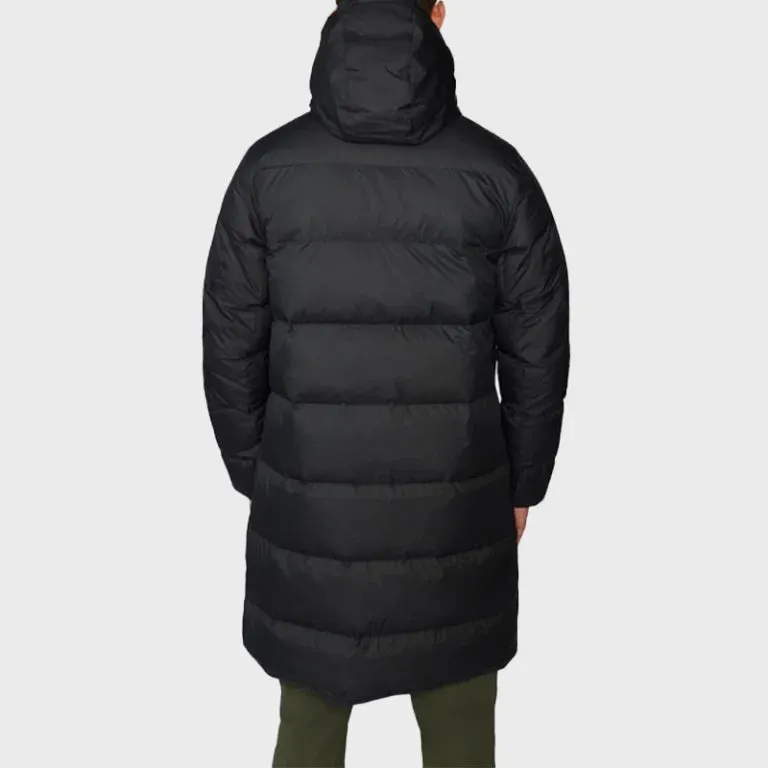 Liverpool Black Puffer Jacket Long