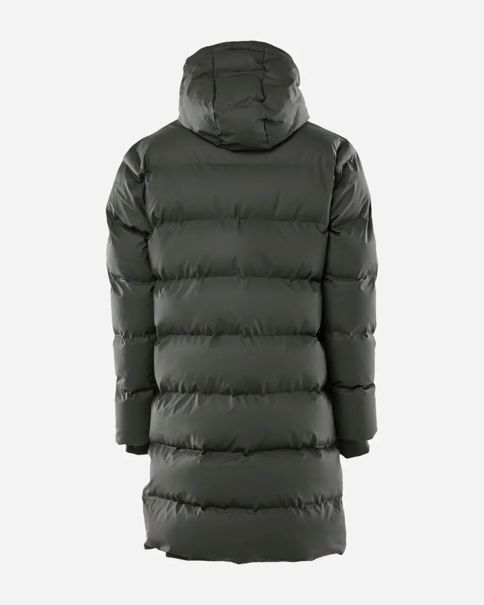 Long Puffer Jacket - Green