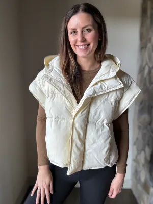 lottie convertible quilted jacket   vest