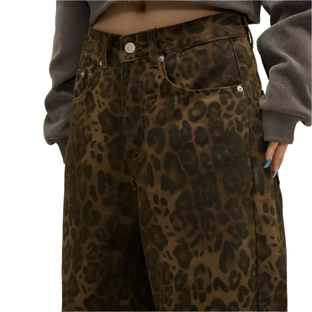 Lucia – Wildfit Leopard Women's Print Jeans