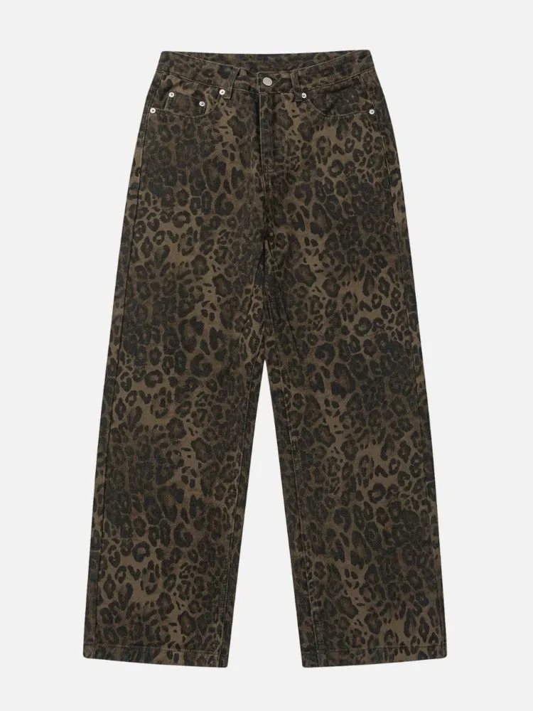 Lucia – Wildfit Leopard Women's Print Jeans