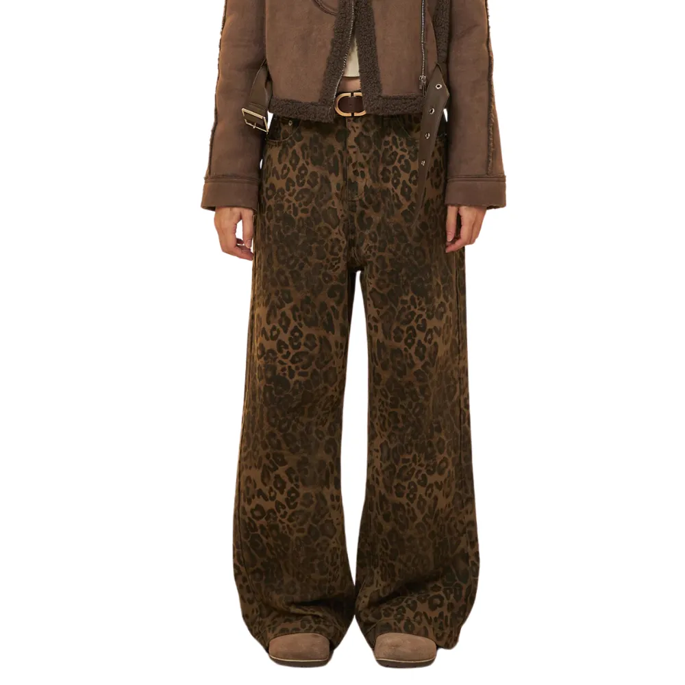 Lucia – Wildfit Leopard Women's Print Jeans