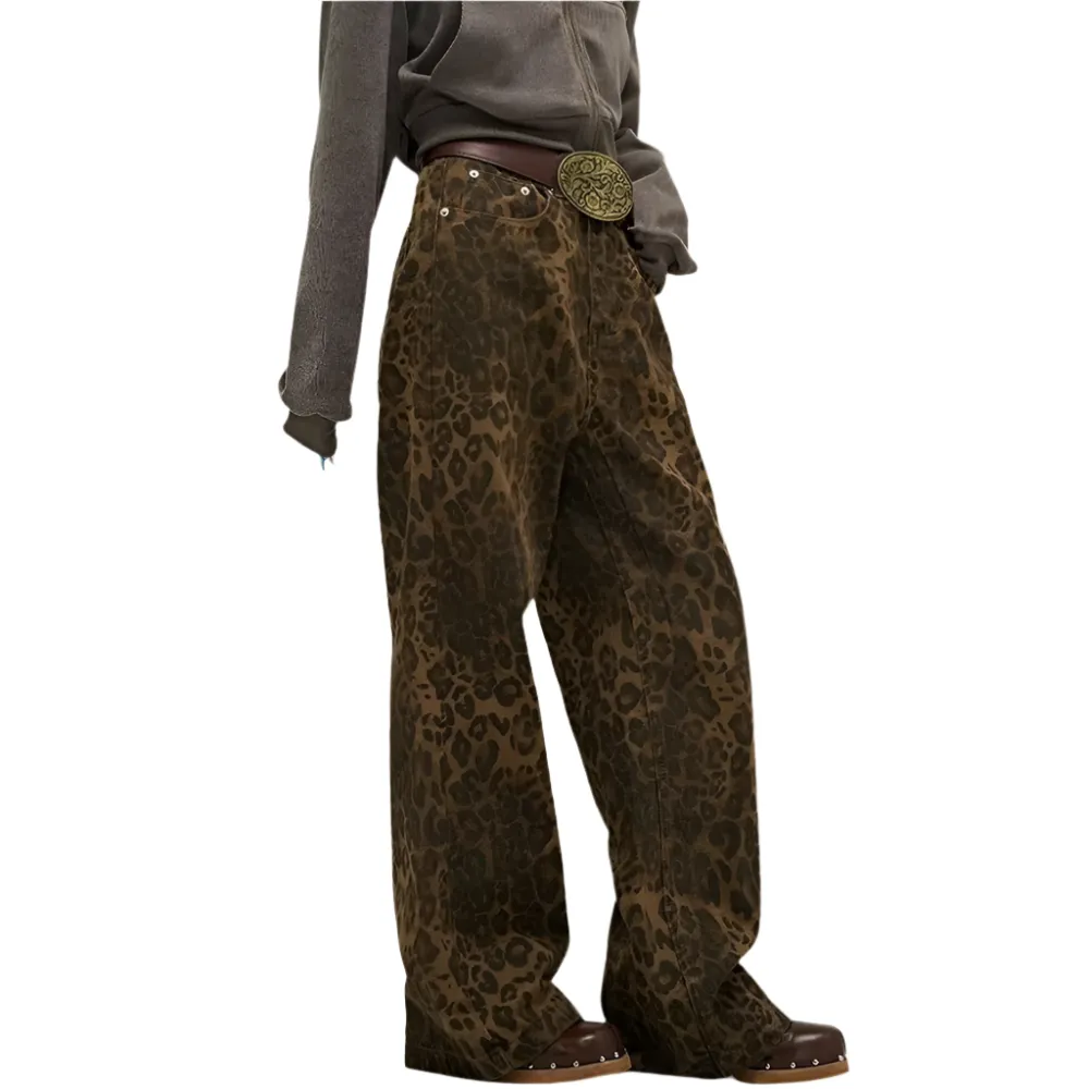 Lucia – Wildfit Leopard Women's Print Jeans