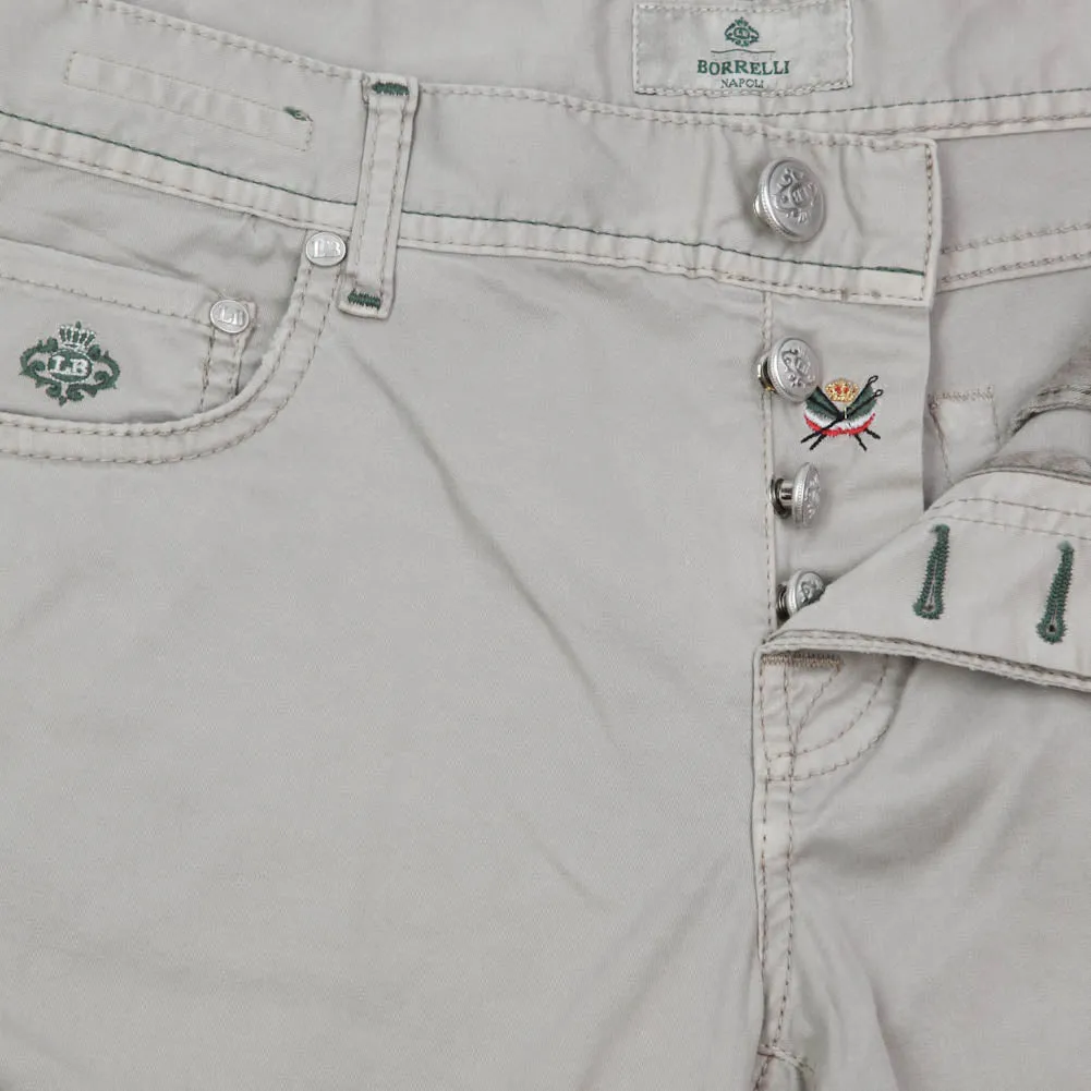 Luigi Borrelli Beige Pants - 40 US / 56 EU