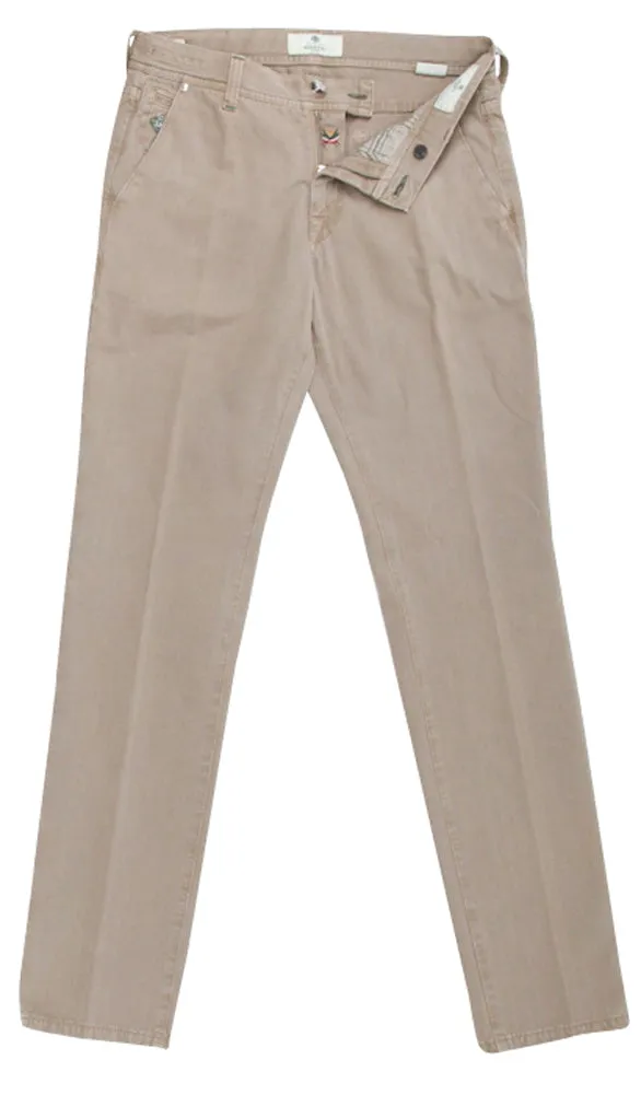 Luigi Borrelli Beige Pants – Size: 33 US / 49 EU